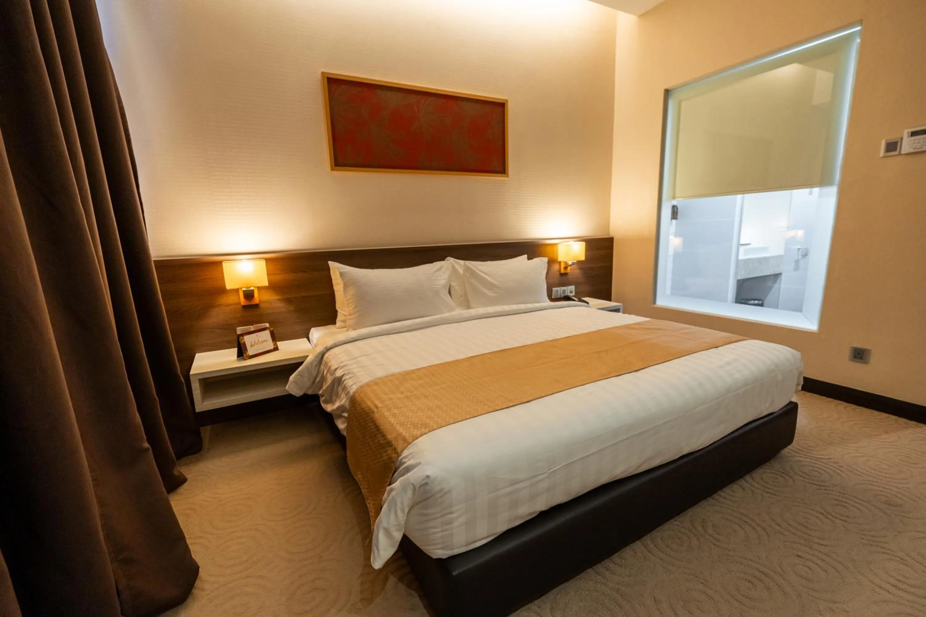 Bed in Hotel Tamara Melaka