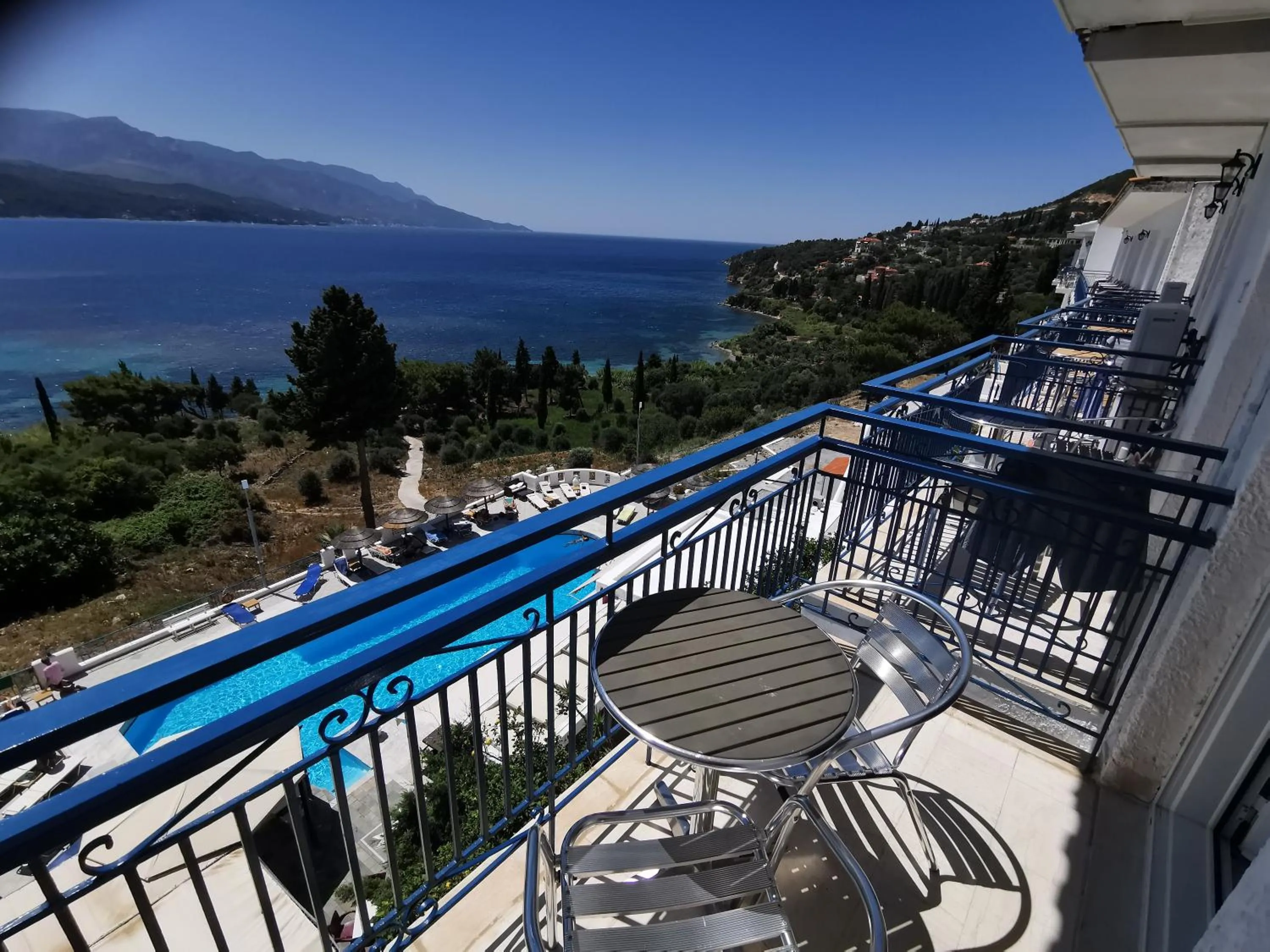 Balcony/Terrace in Andromeda Hotel