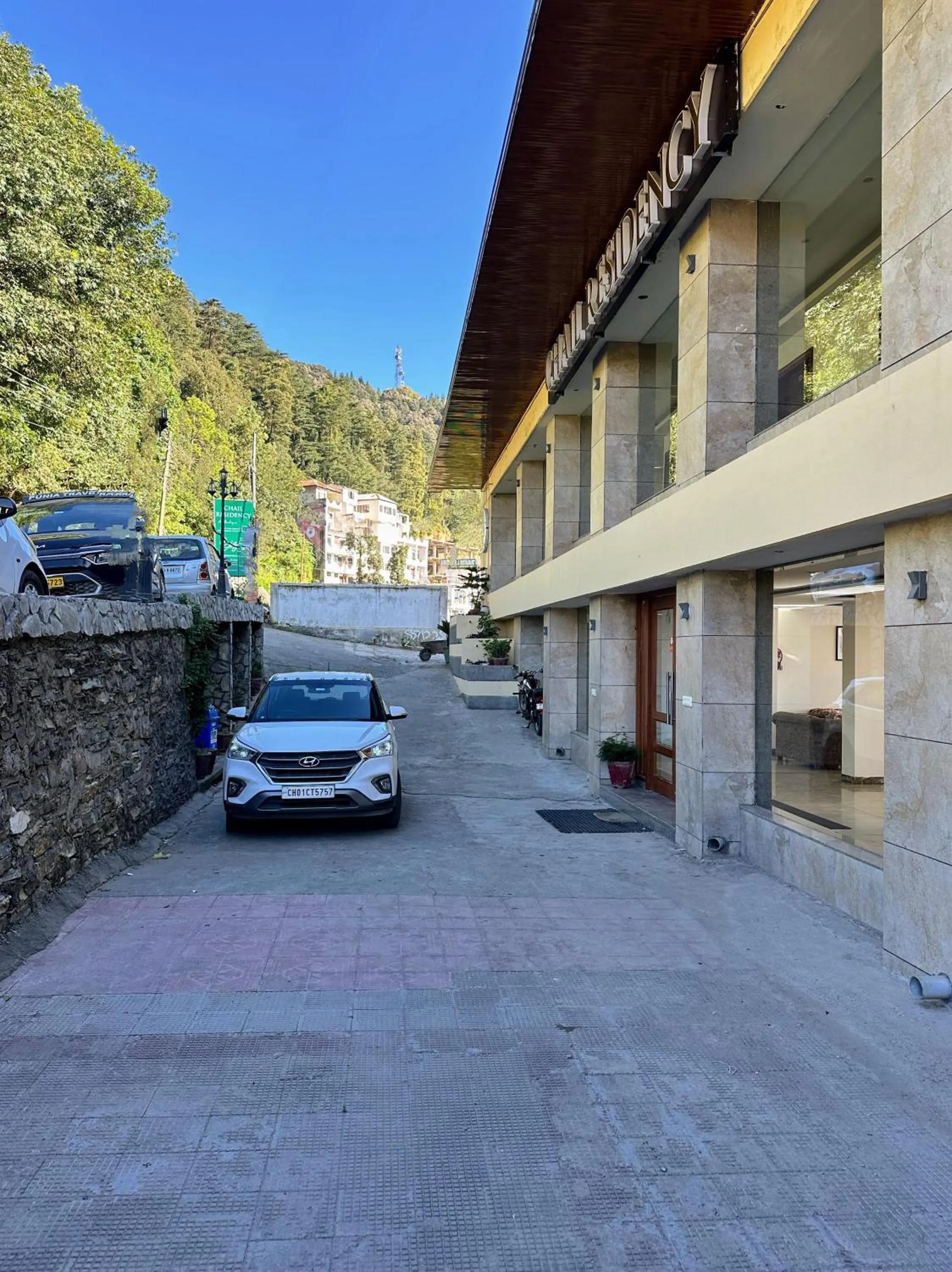 Property building in Hotel Chail Residency