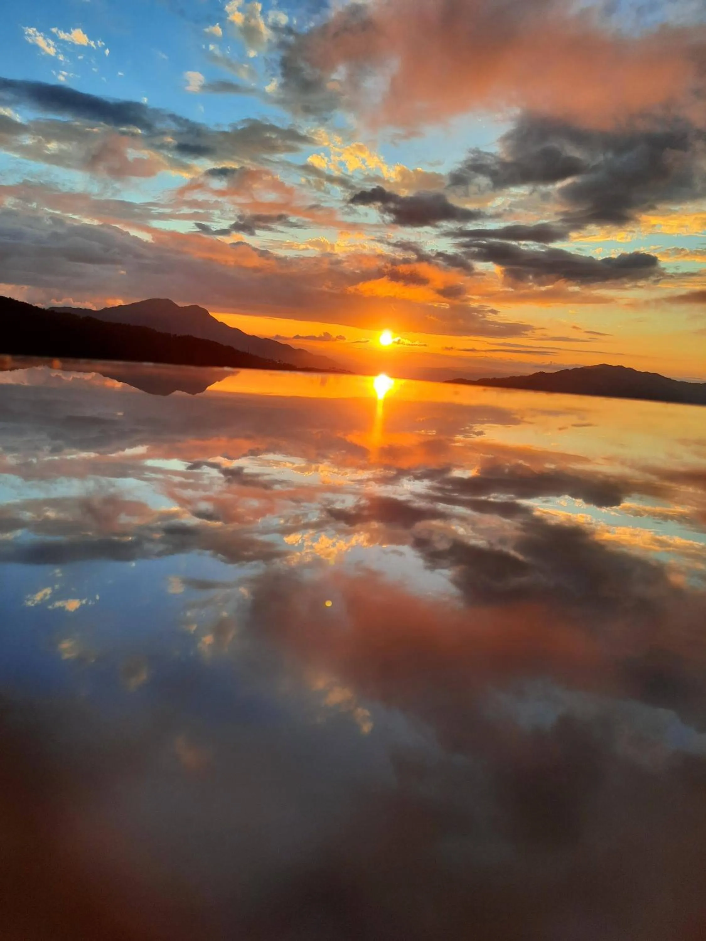 Sunrise in Hotel Chail Residency