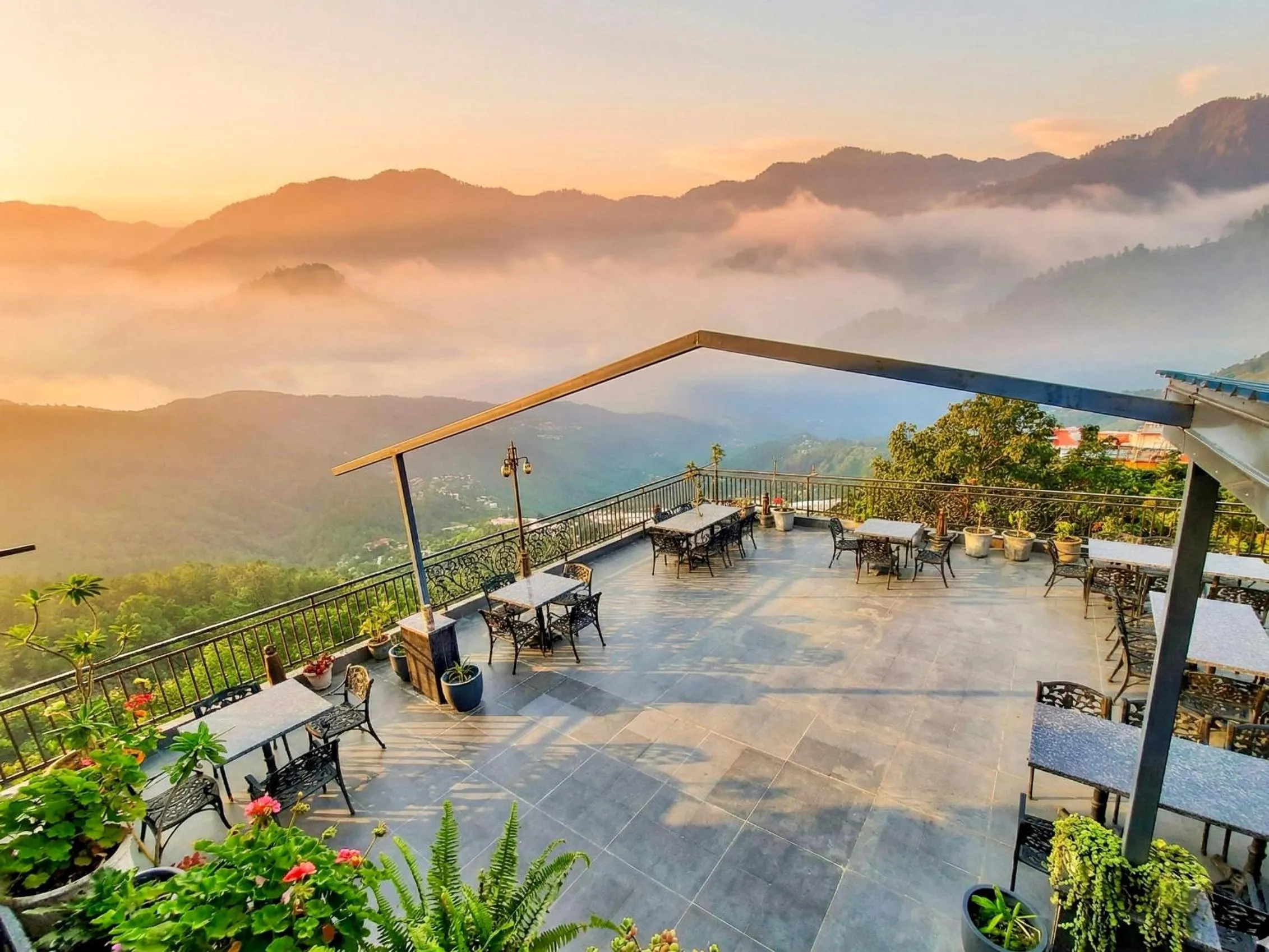 Restaurant/places to eat in Hotel Chail Residency