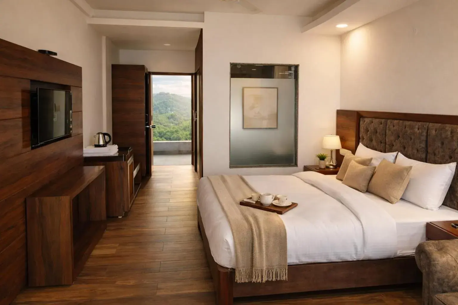 Bed in Hotel Chail Residency Bed in Hotel Chail Residency