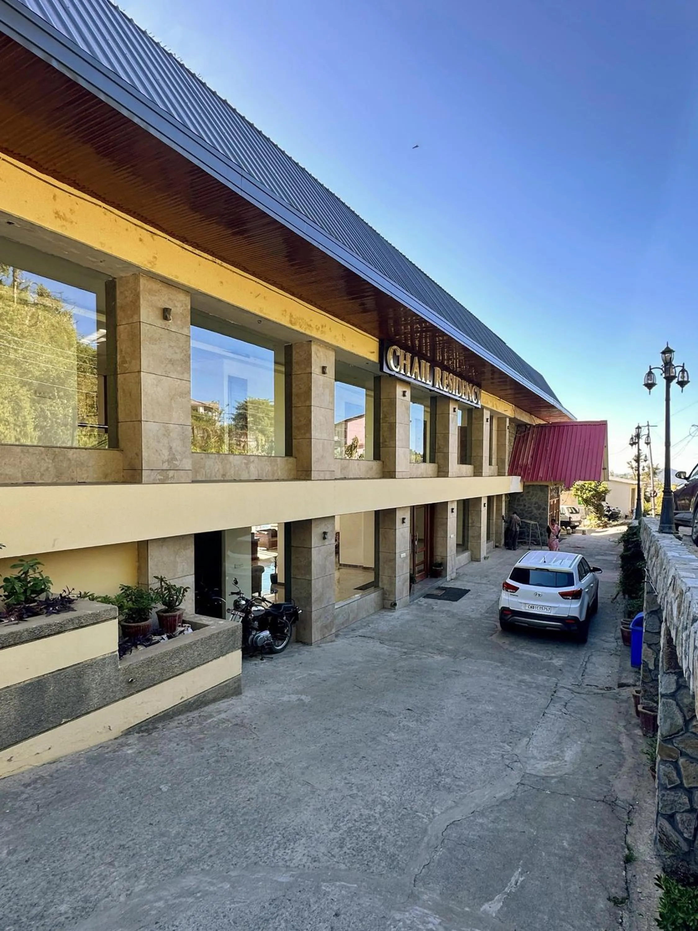 Property building in Hotel Chail Residency