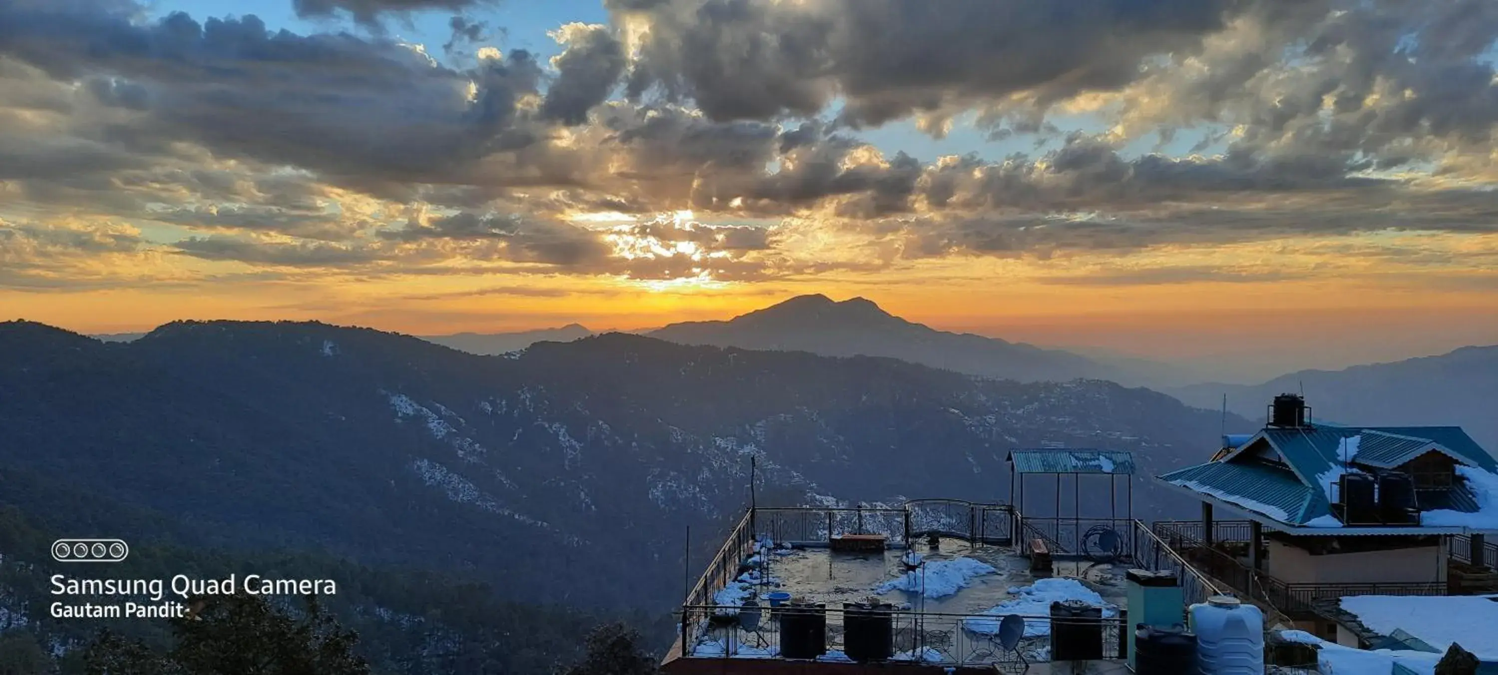 Mountain view in Hotel Chail Residency Mountain view in Hotel Chail Residency