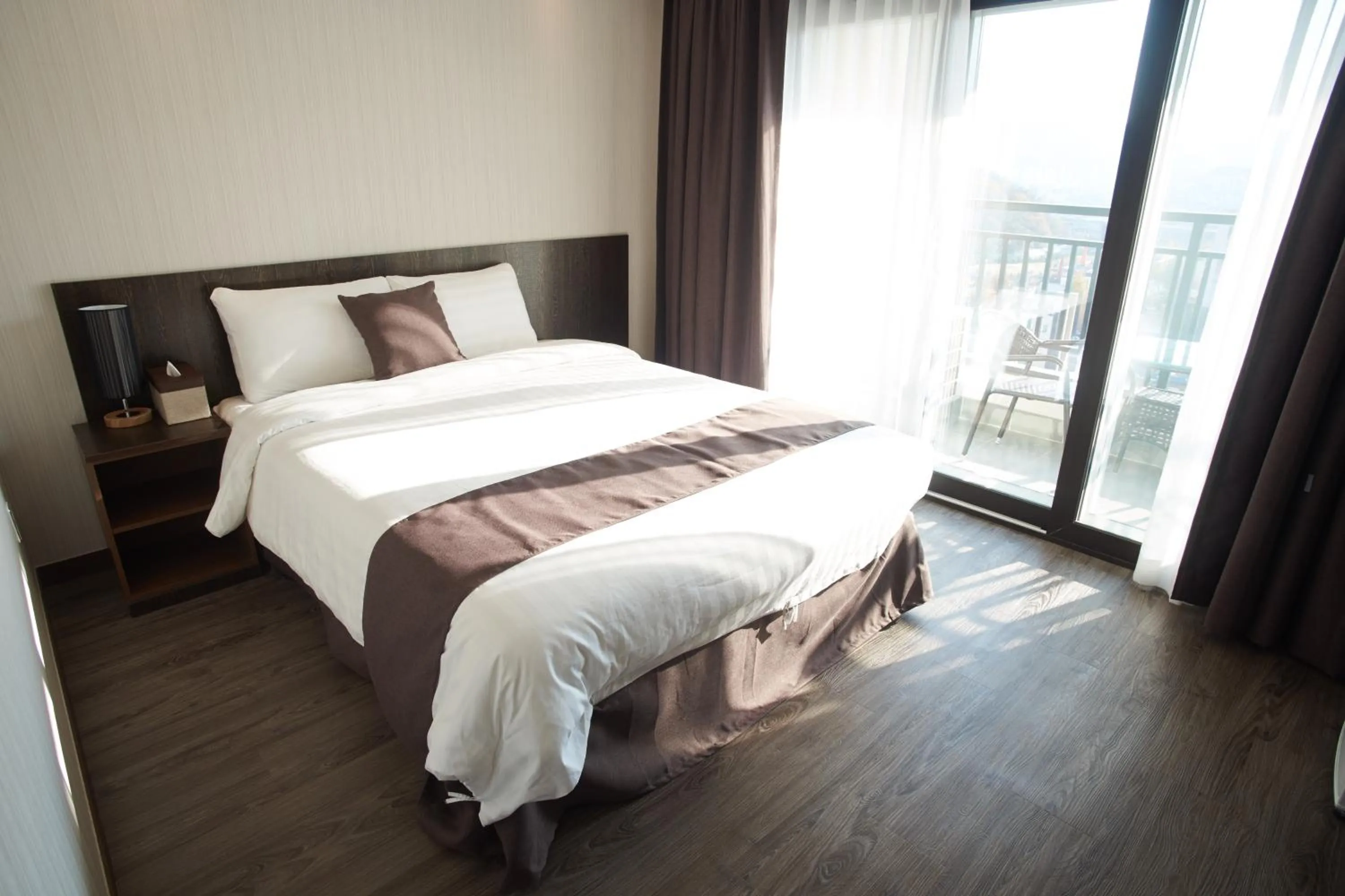 Bed in CS Premier Hotel