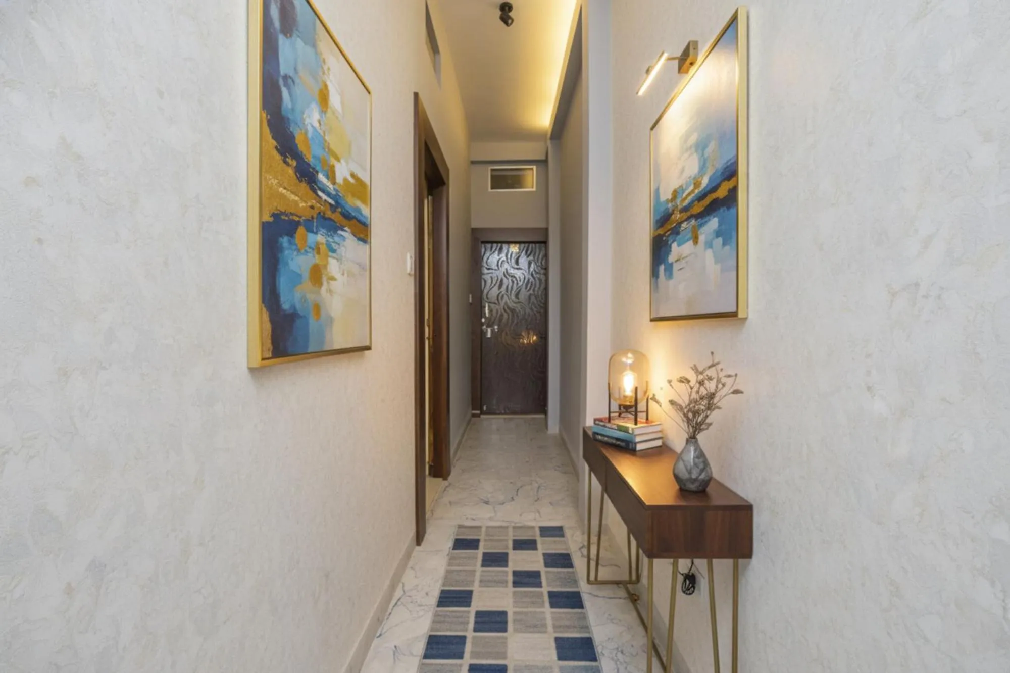 Lobby or reception in Via Shree Krishna Guest House