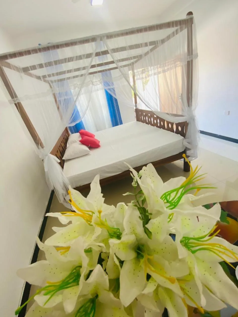 Bed in Liyanage Resort