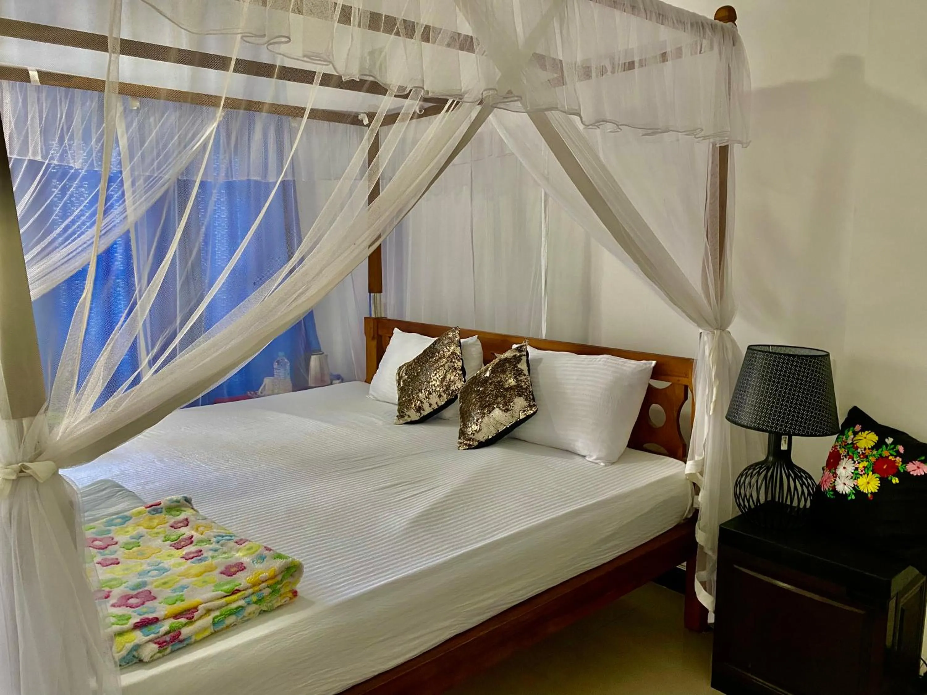 Bed in Liyanage Resort