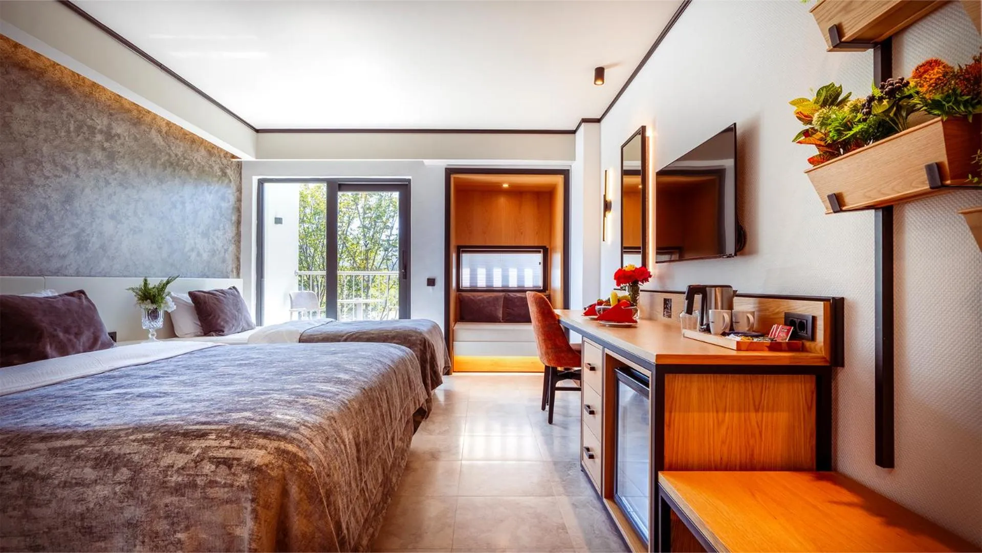 Bed in VONRESORT Abant