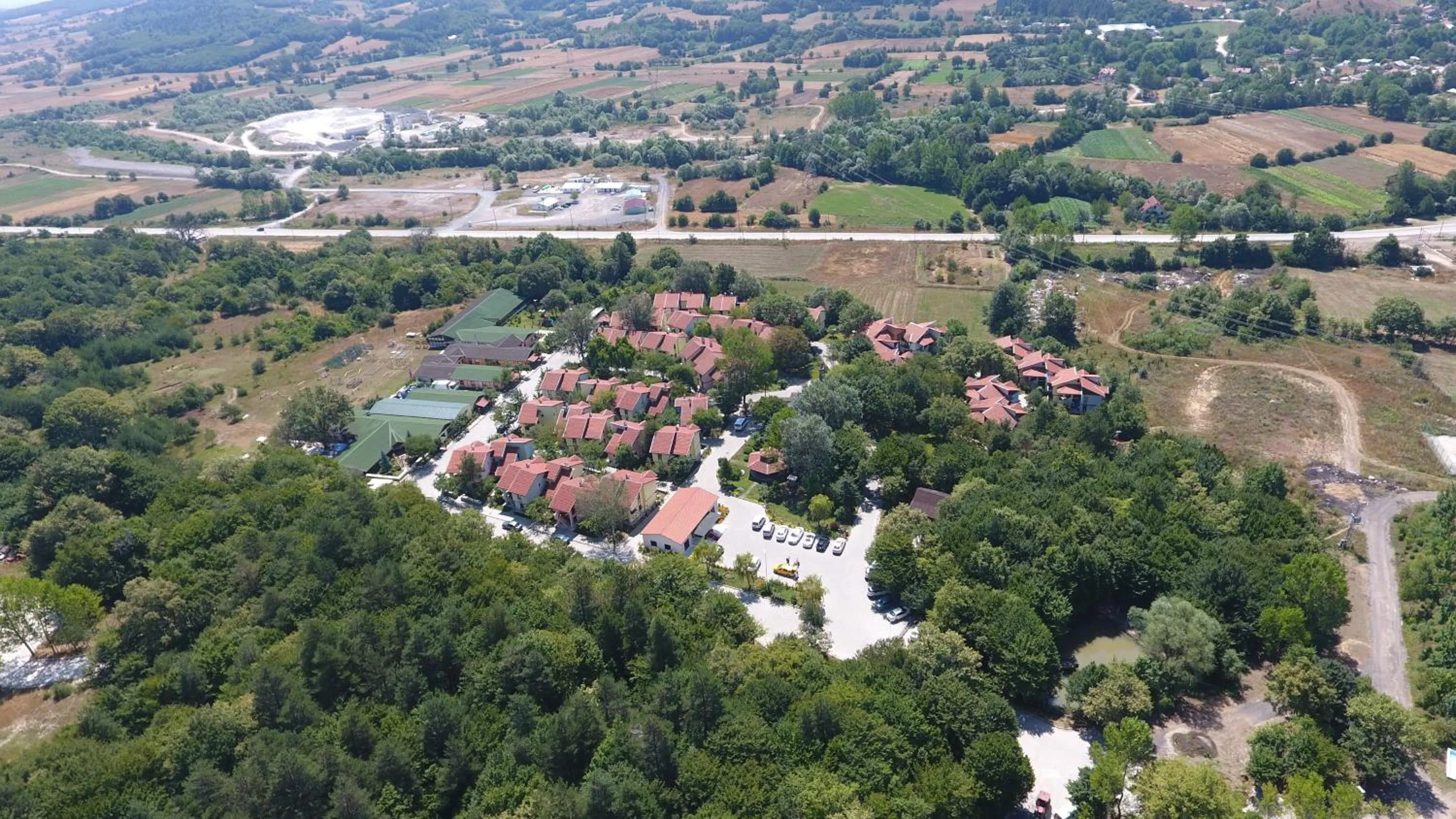 Bird's eye view in VONRESORT Abant