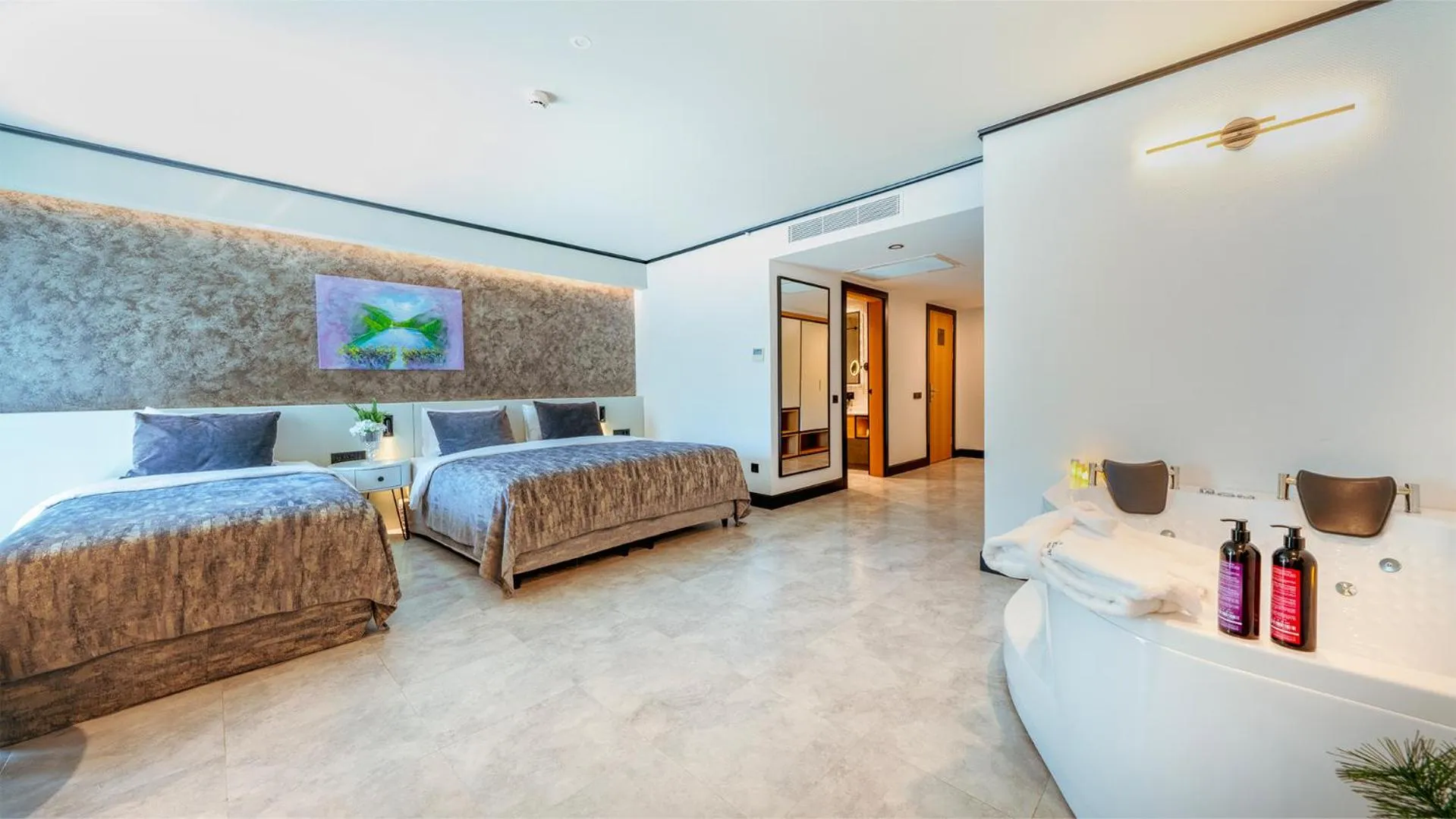 Bed in VONRESORT Abant