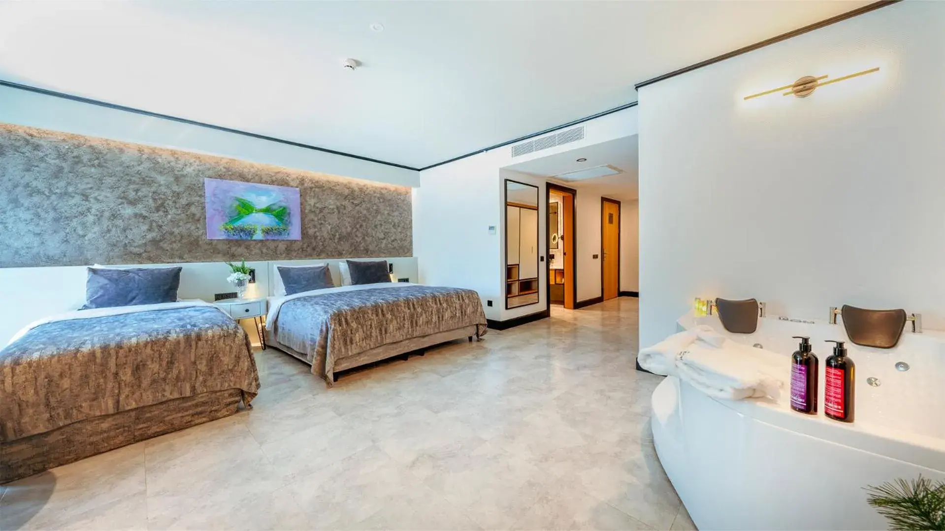 Bed in VONRESORT Abant Bed in VONRESORT Abant