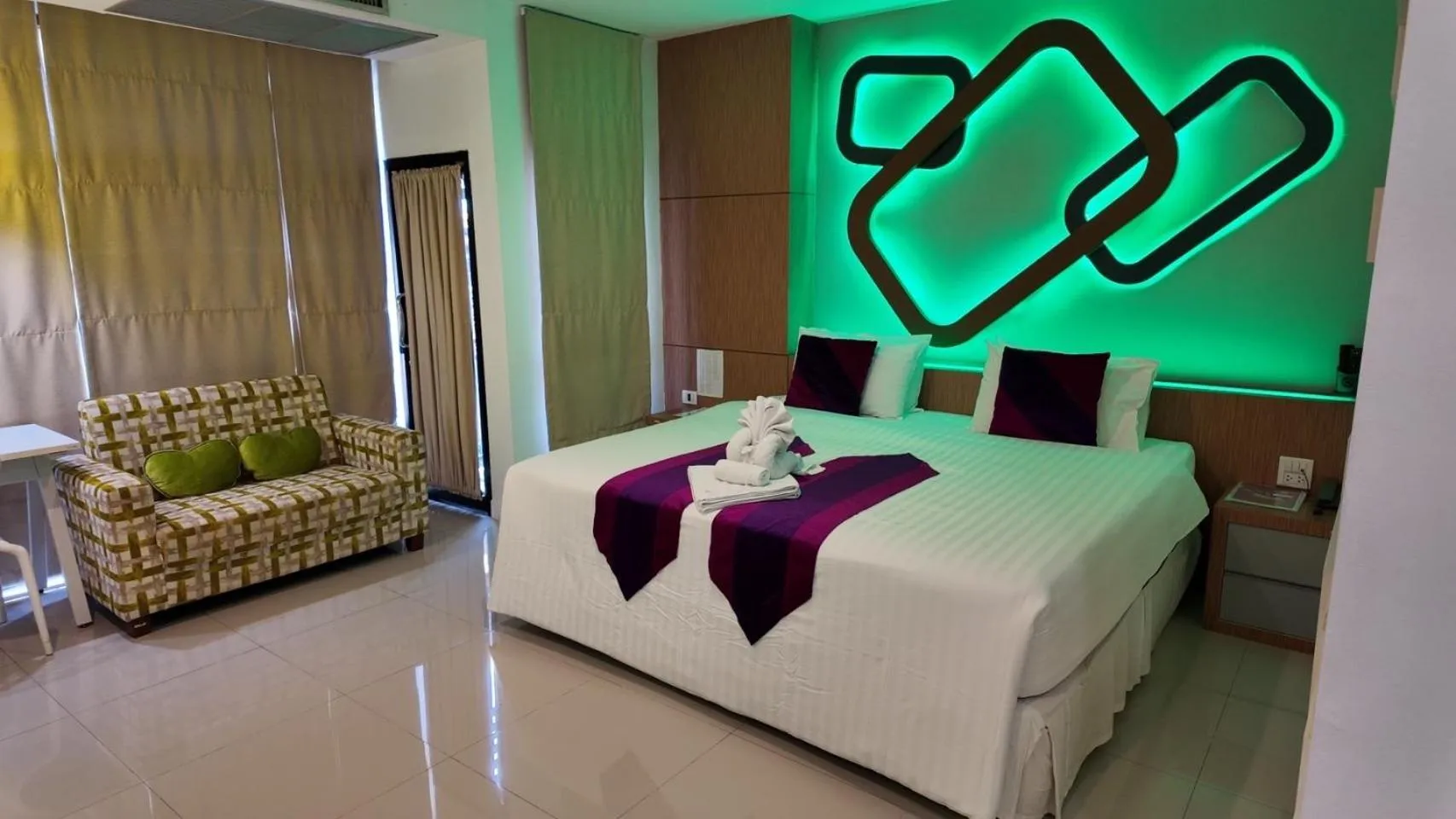 Bedroom, Bed in Phitsanulok United