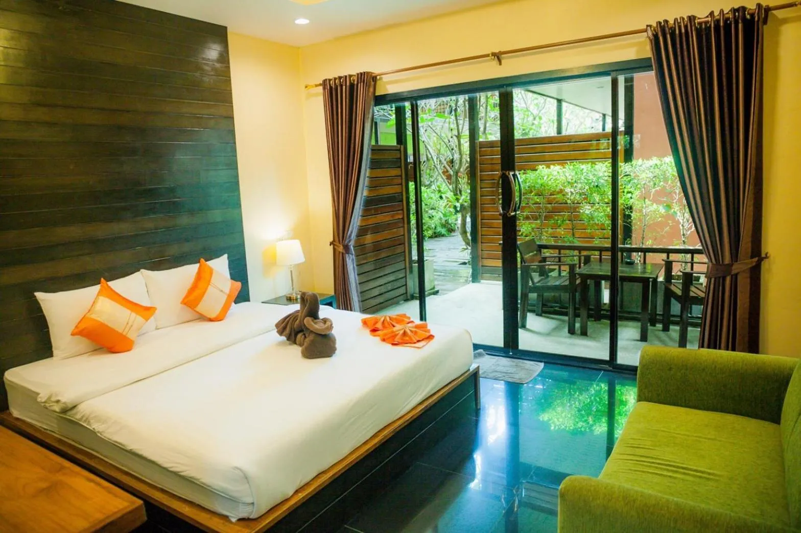 Photo of the whole room, Bed in Leelawadee Lipe Resort