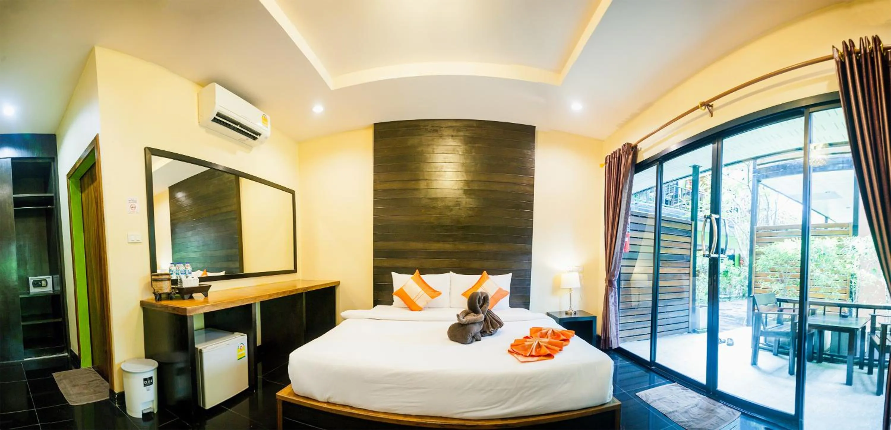 Bed in Leelawadee Lipe Resort