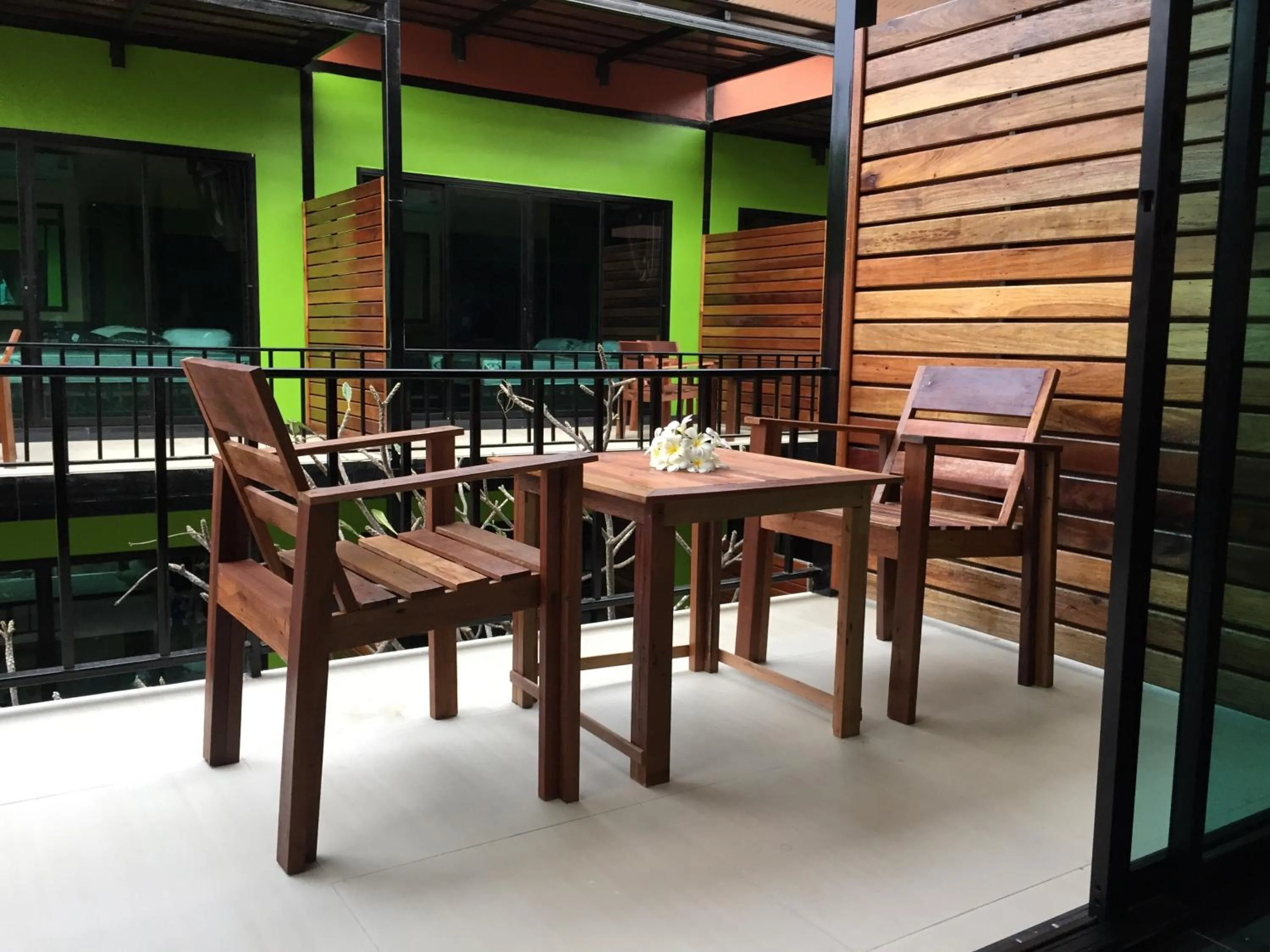Balcony/Terrace in Leelawadee Lipe Resort