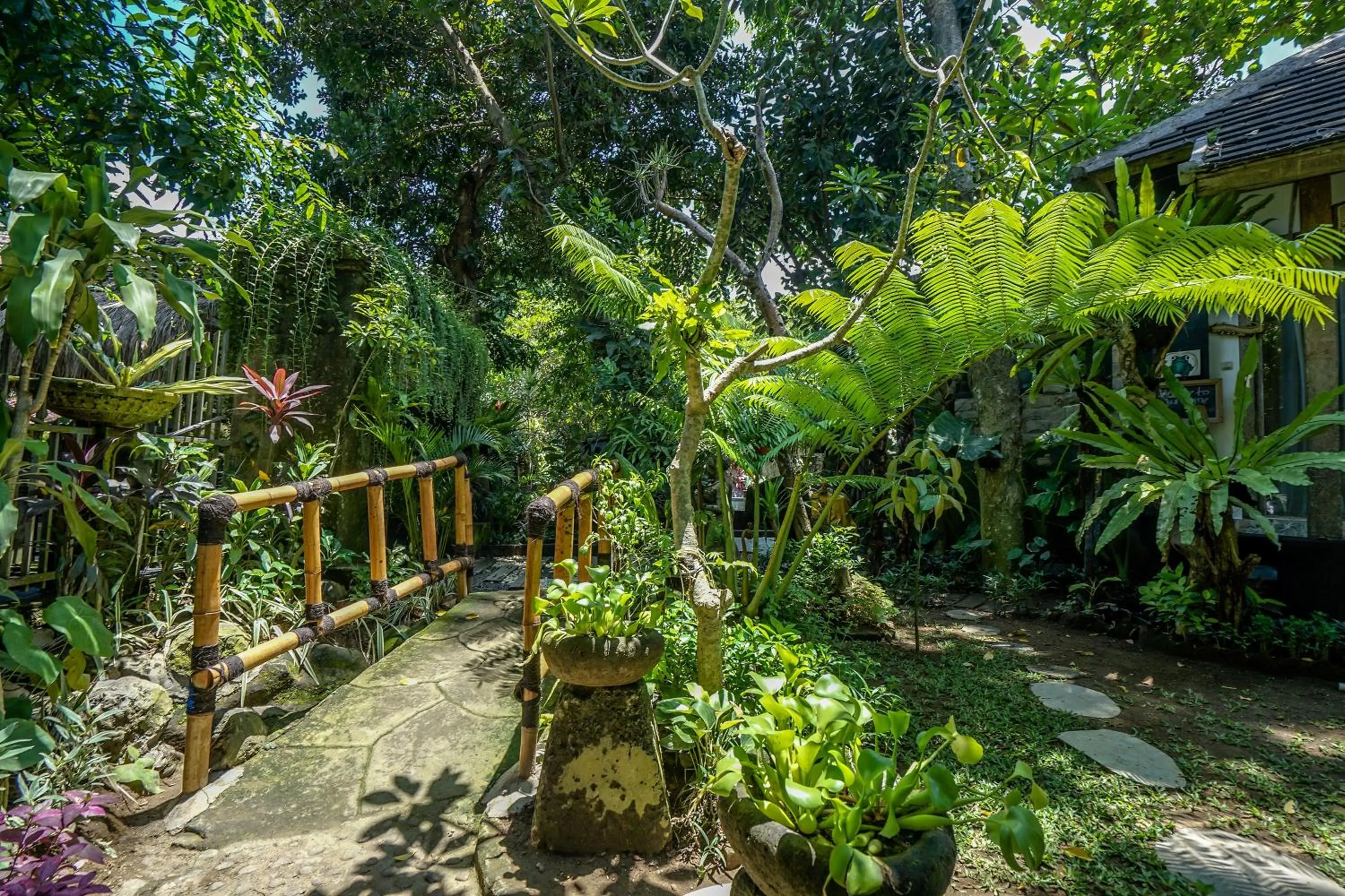 Garden in KTS Balinese Villas
