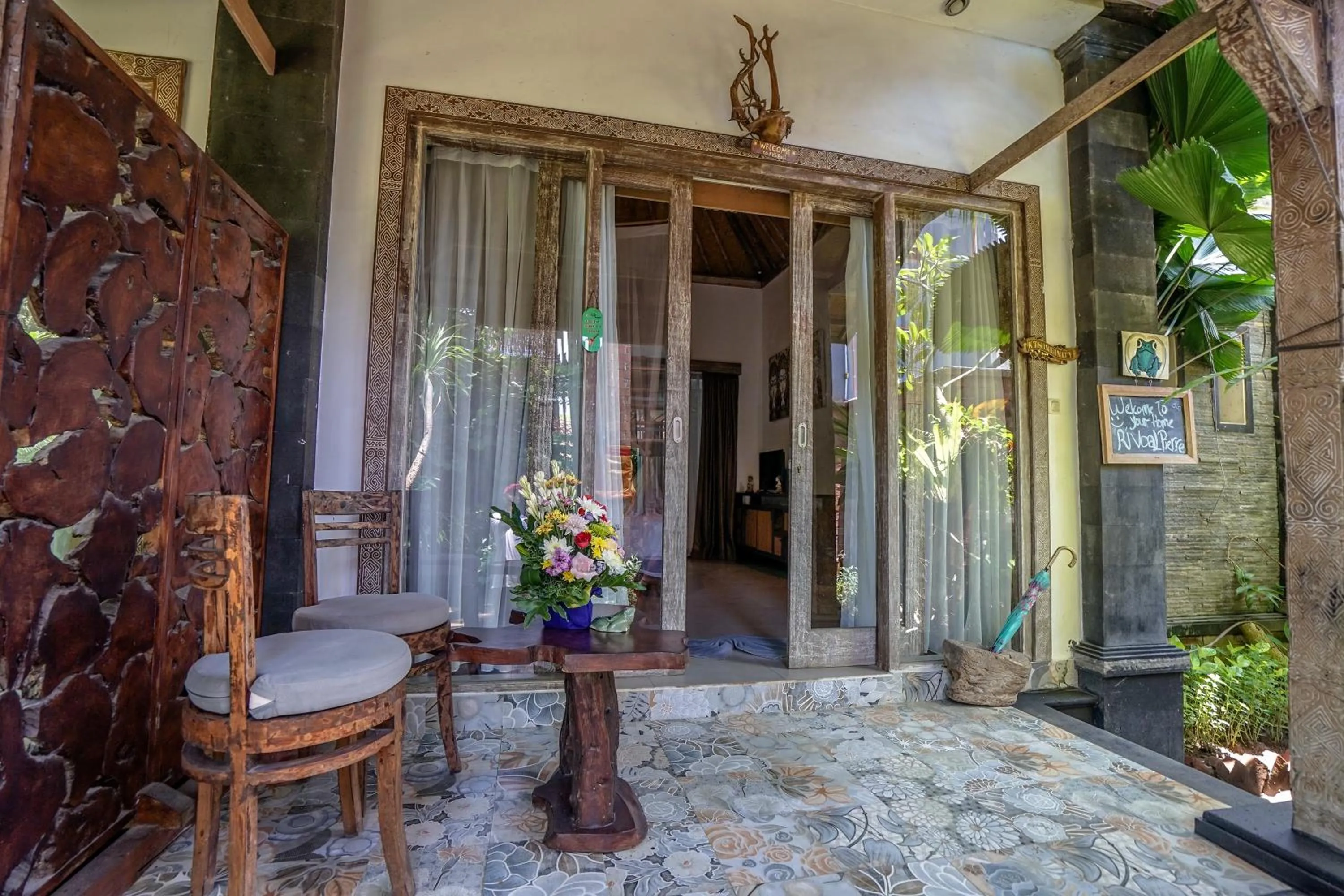 Patio in KTS Balinese Villas