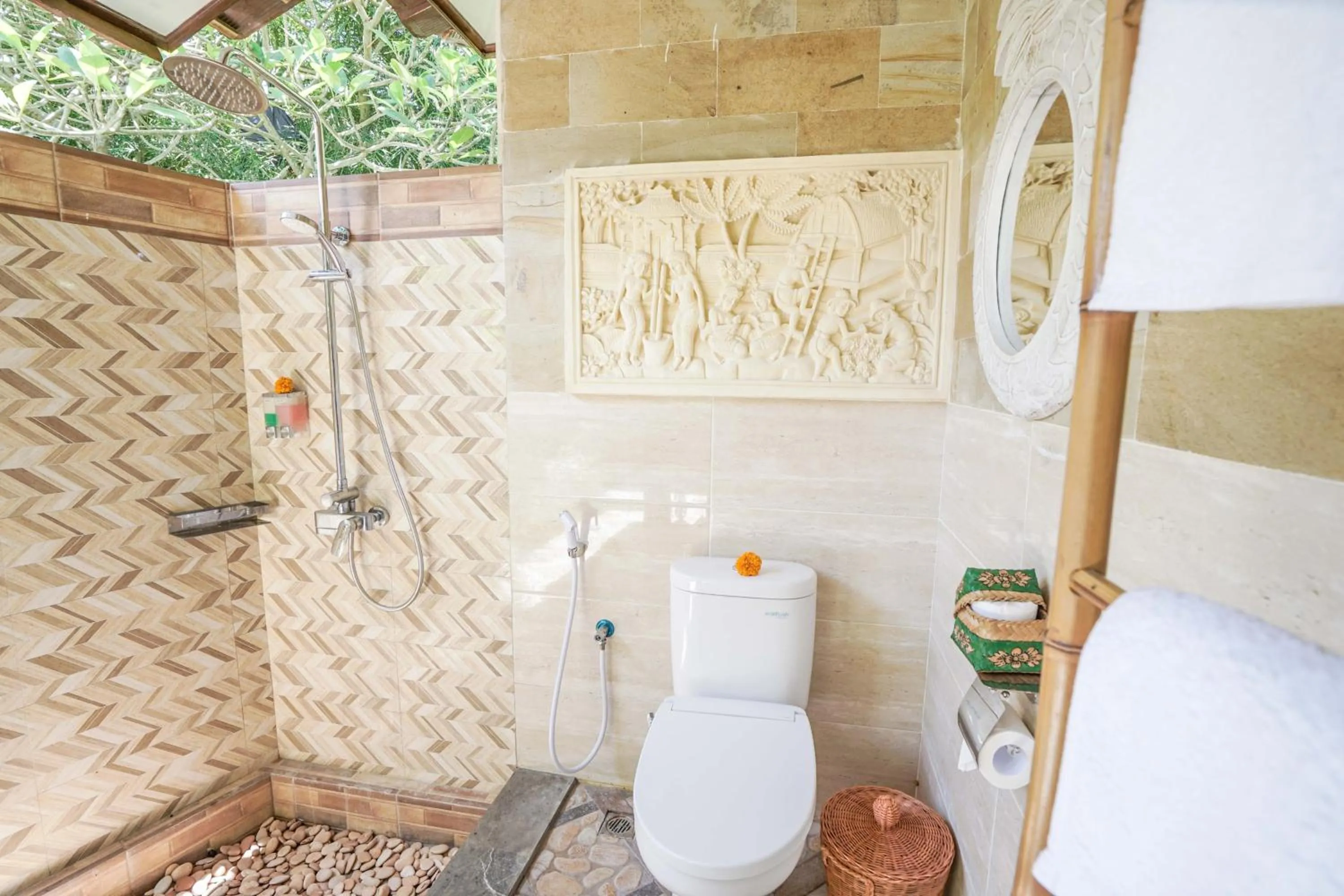 Bathroom in KTS Balinese Villas