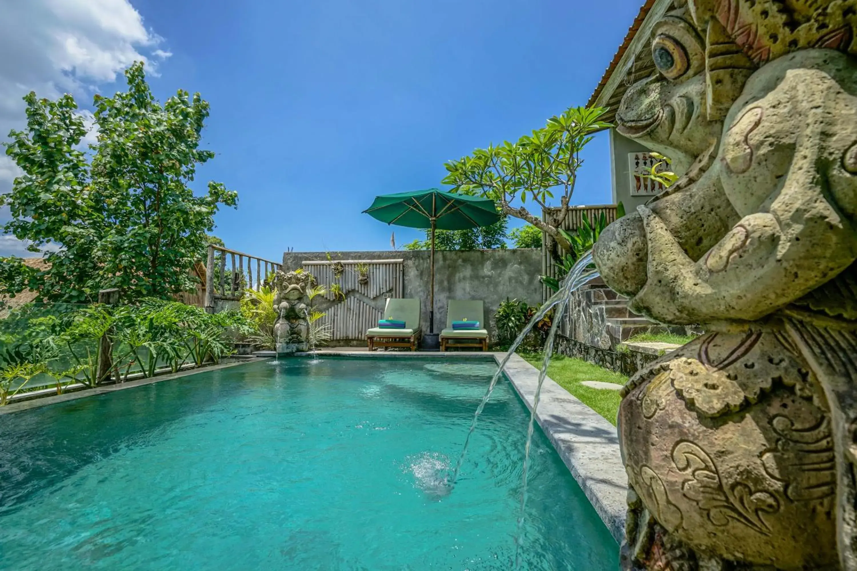 Swimming pool in KTS Balinese Villas Swimming pool in KTS Balinese Villas