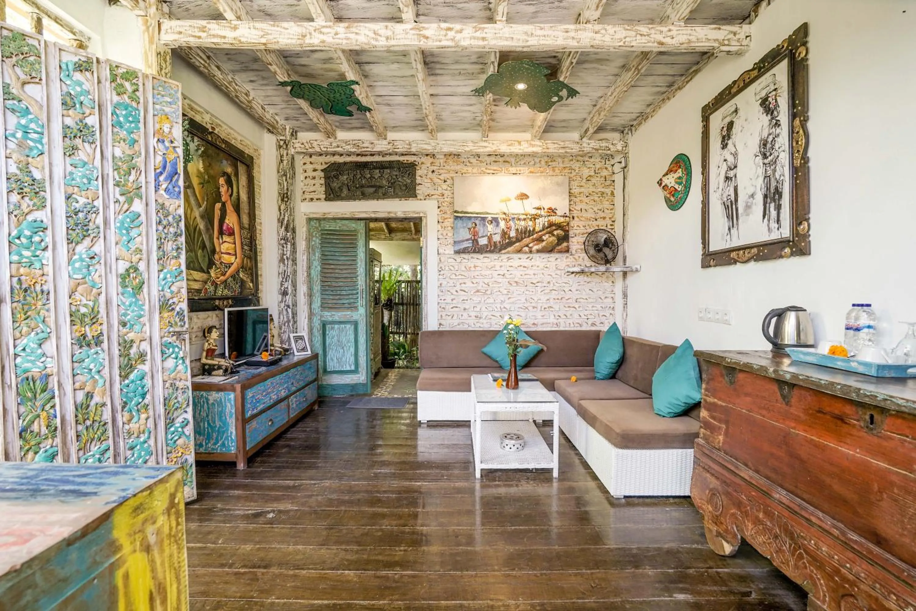 Shower in KTS Balinese Villas