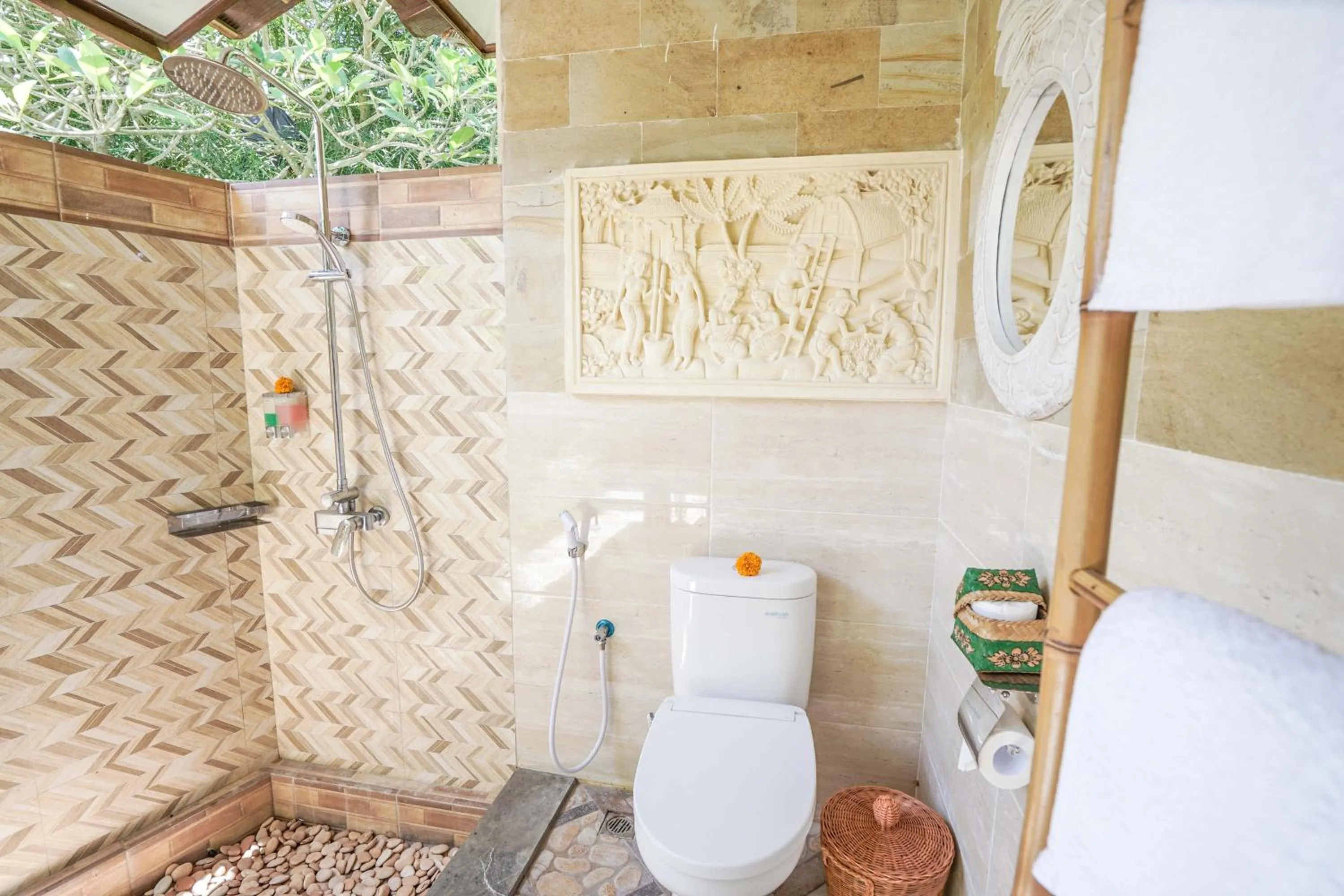 Bathroom in KTS Balinese Villas