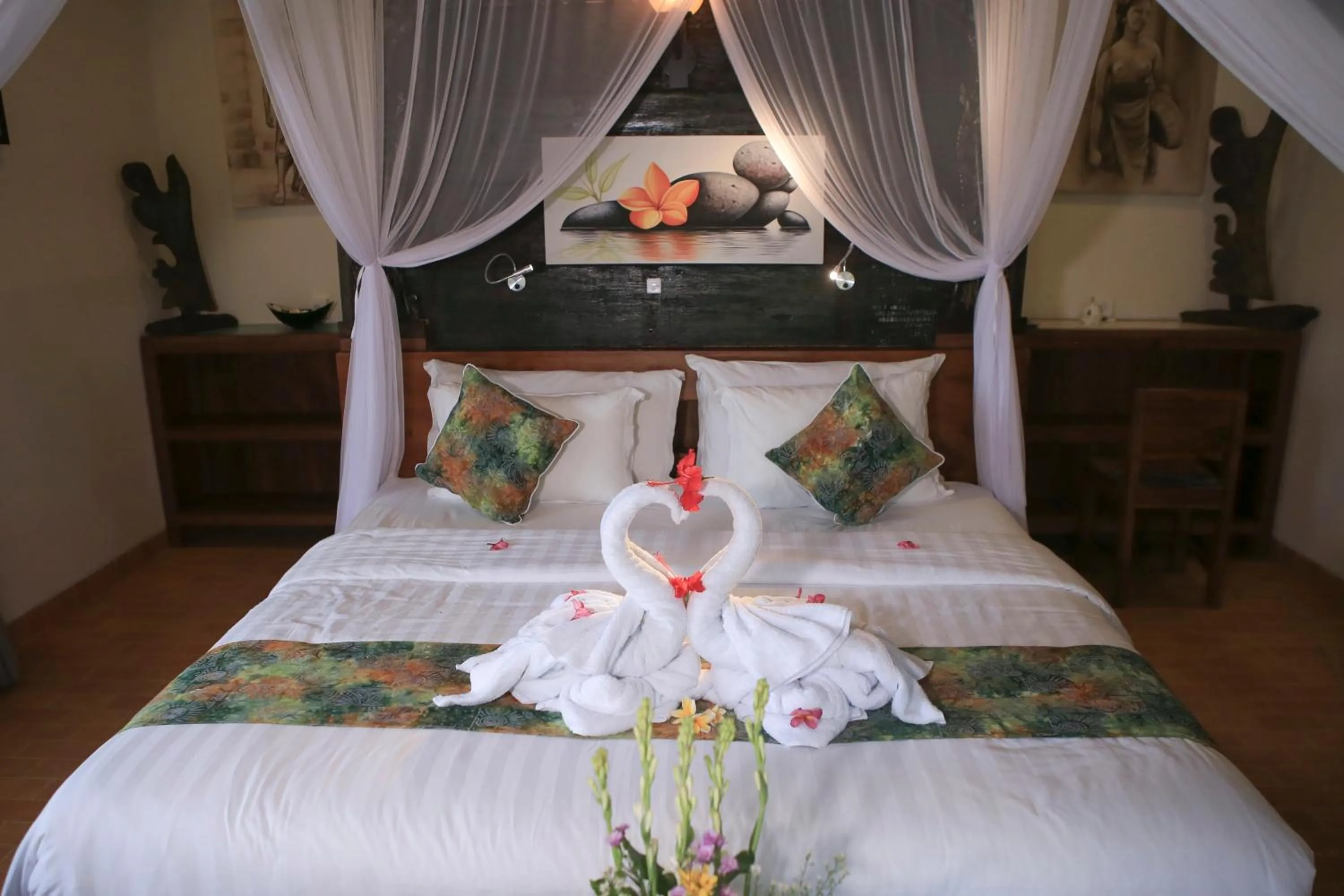 Bedroom, Bed in KTS Balinese Villas