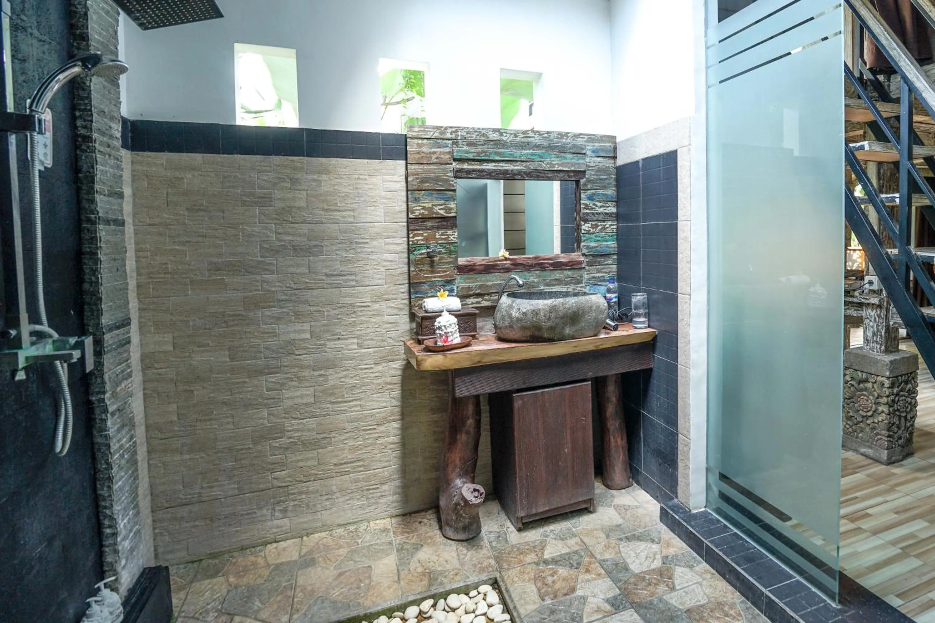 Bathroom in KTS Balinese Villas