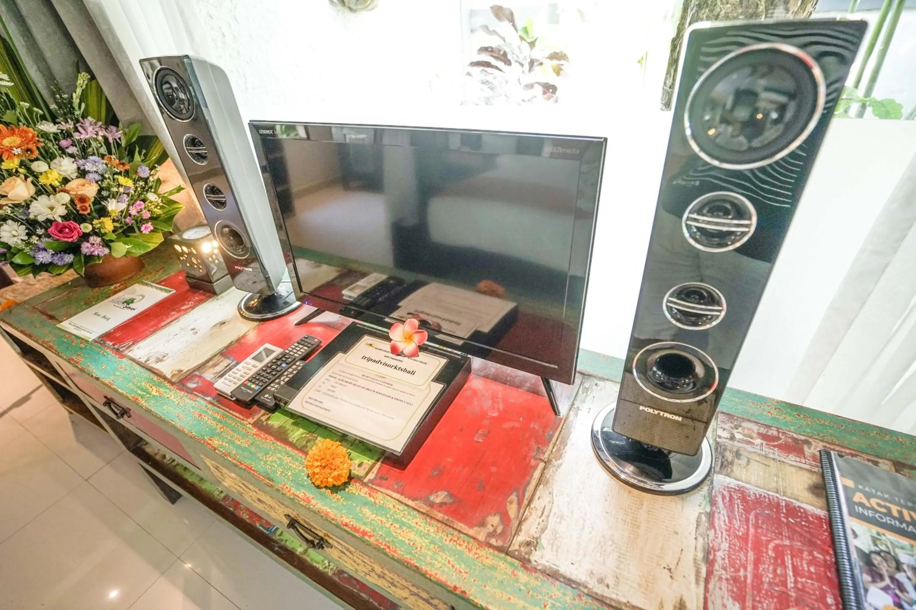 TV and multimedia in KTS Balinese Villas