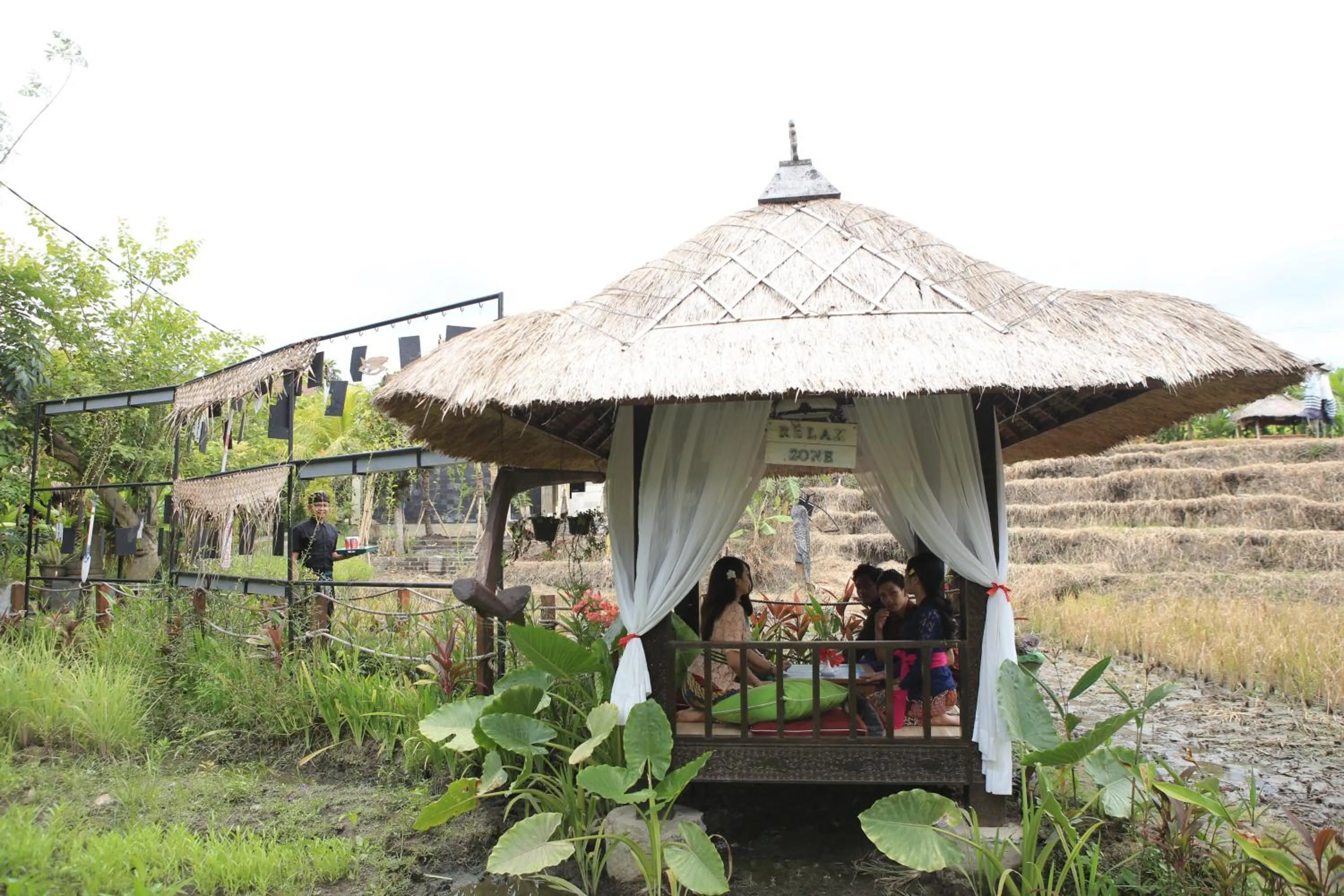 Balcony/Terrace in KTS Balinese Villas
