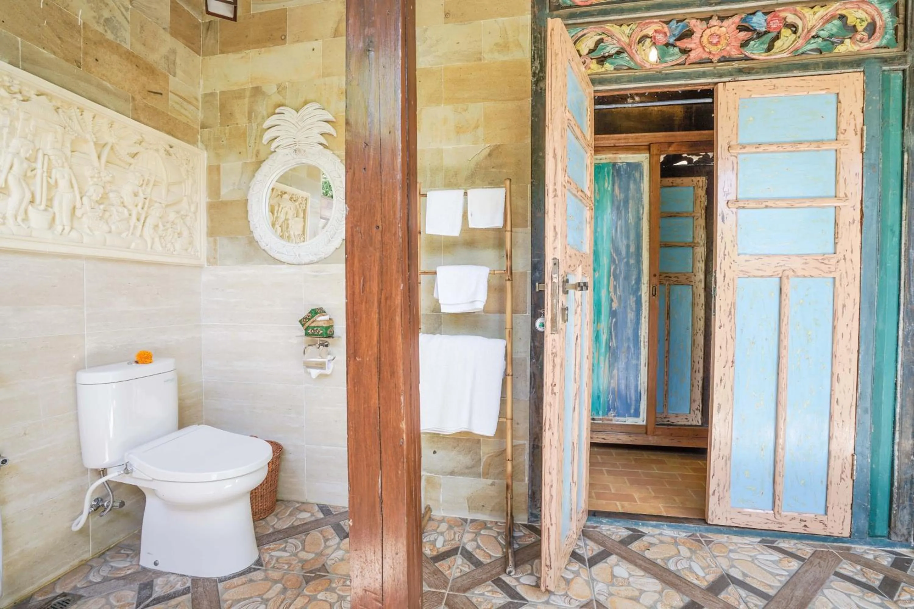 Bathroom in KTS Balinese Villas