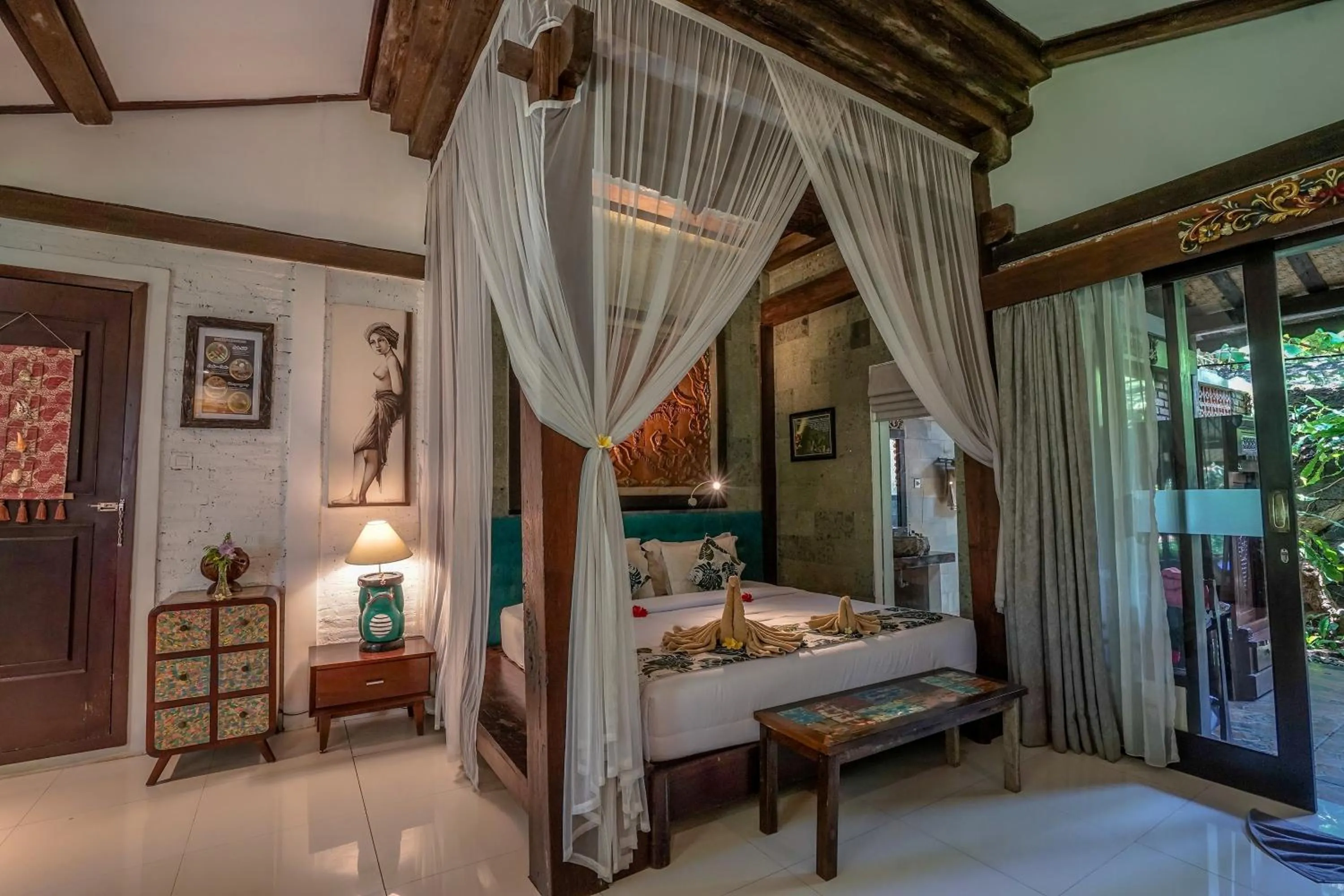 Bedroom, Bed in KTS Balinese Villas