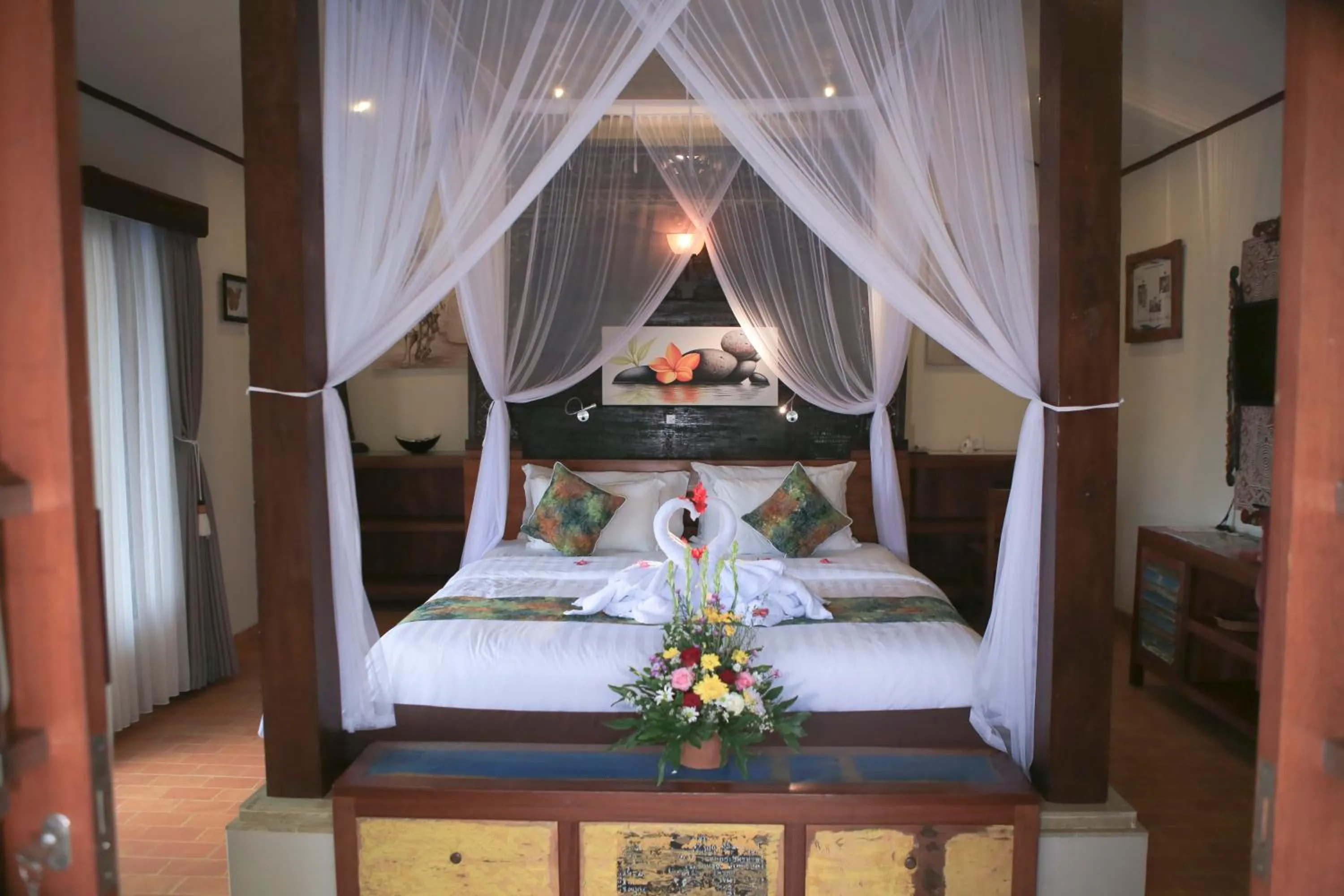 Bedroom, Bed in KTS Balinese Villas
