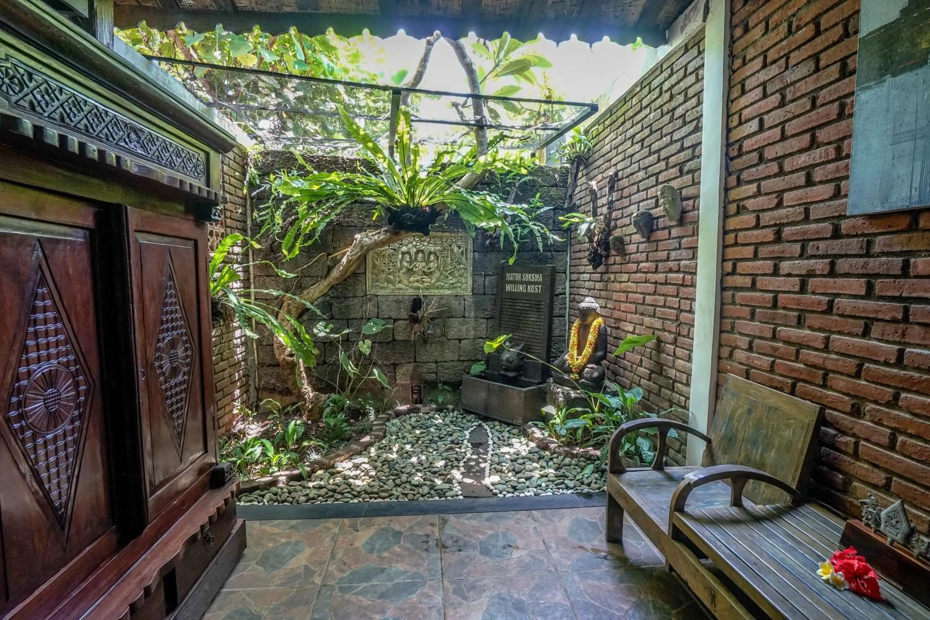 Patio in KTS Balinese Villas