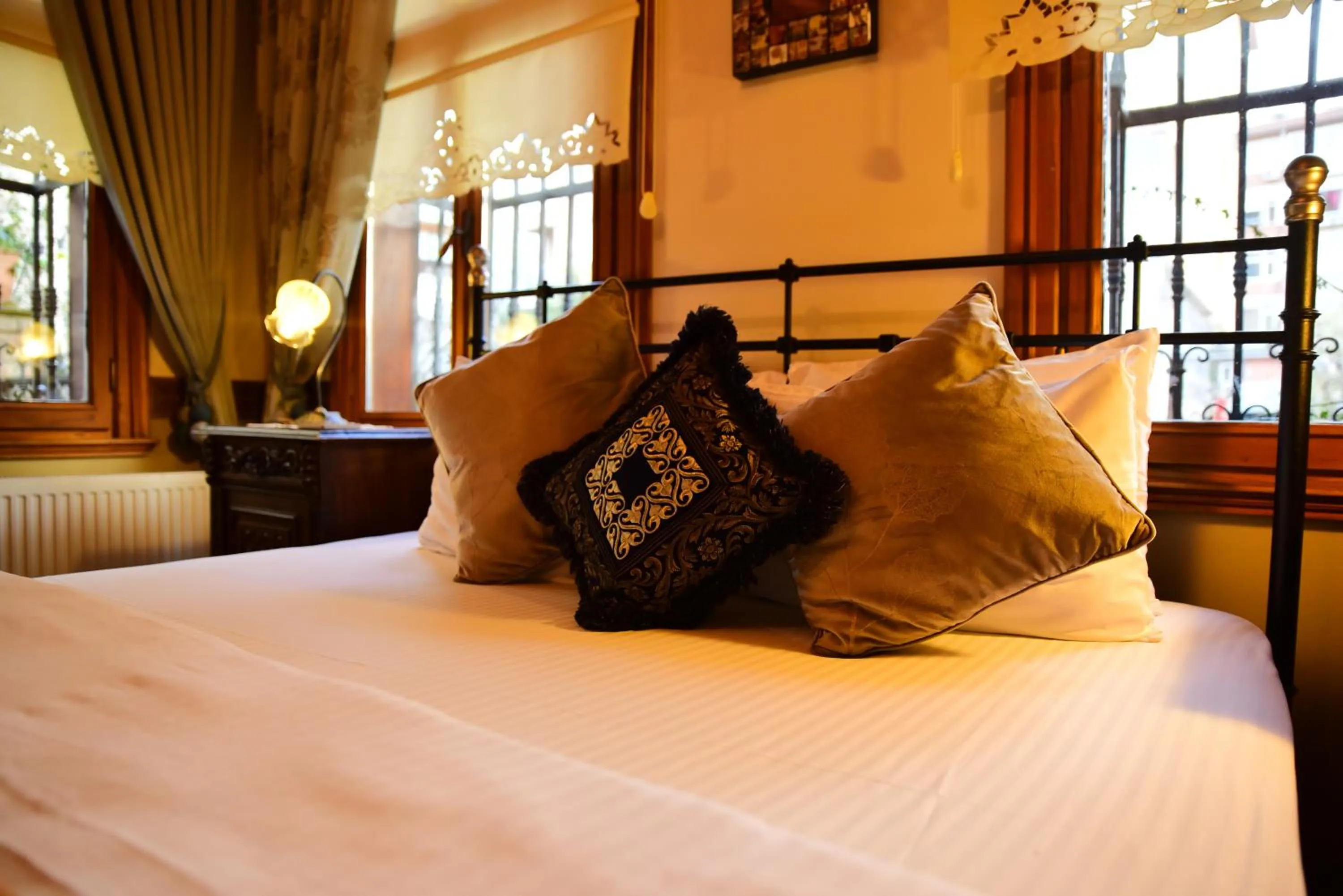 Bedroom, Bed in Ottoman Suites by Sera House