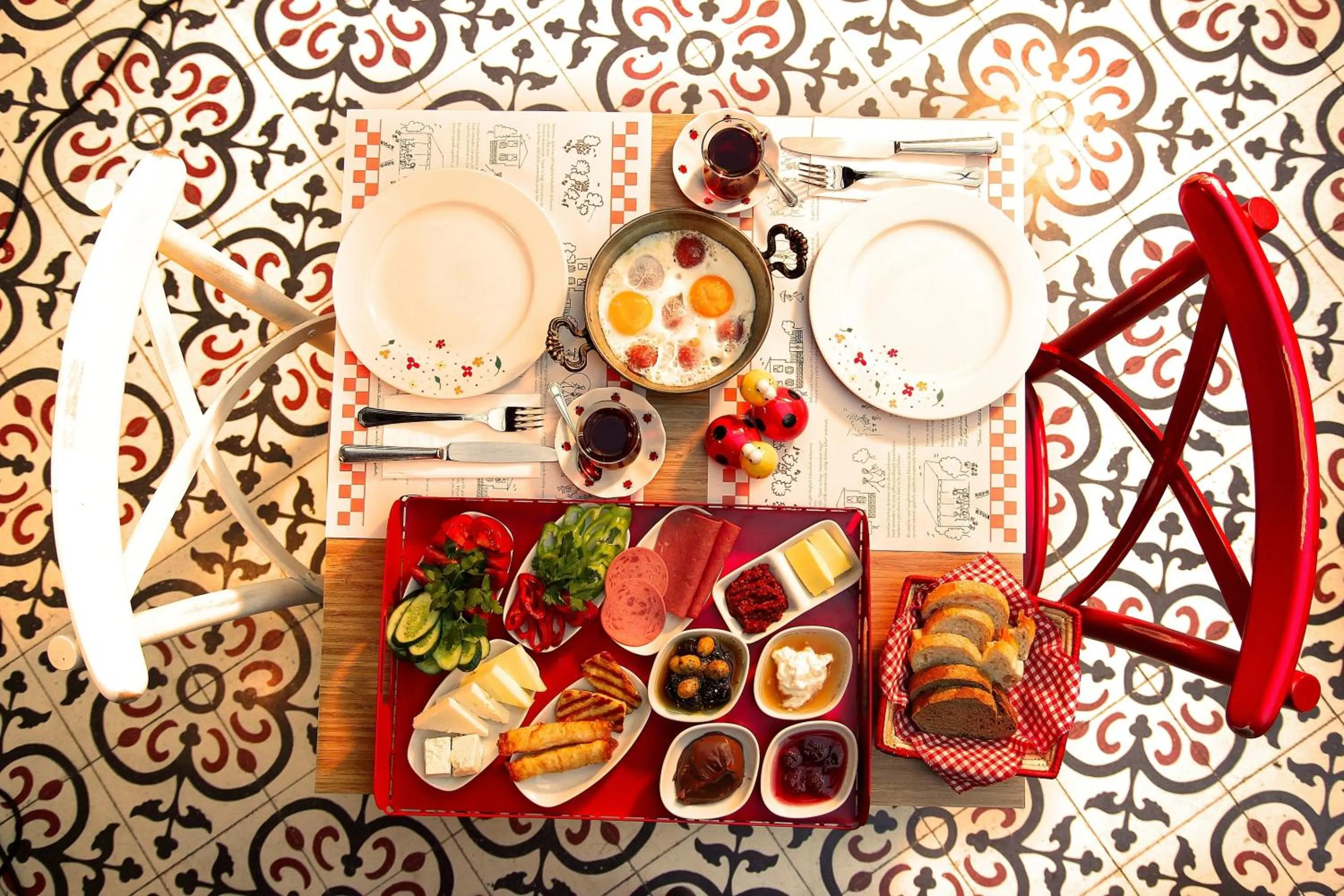 Food in Ottoman Suites by Sera House