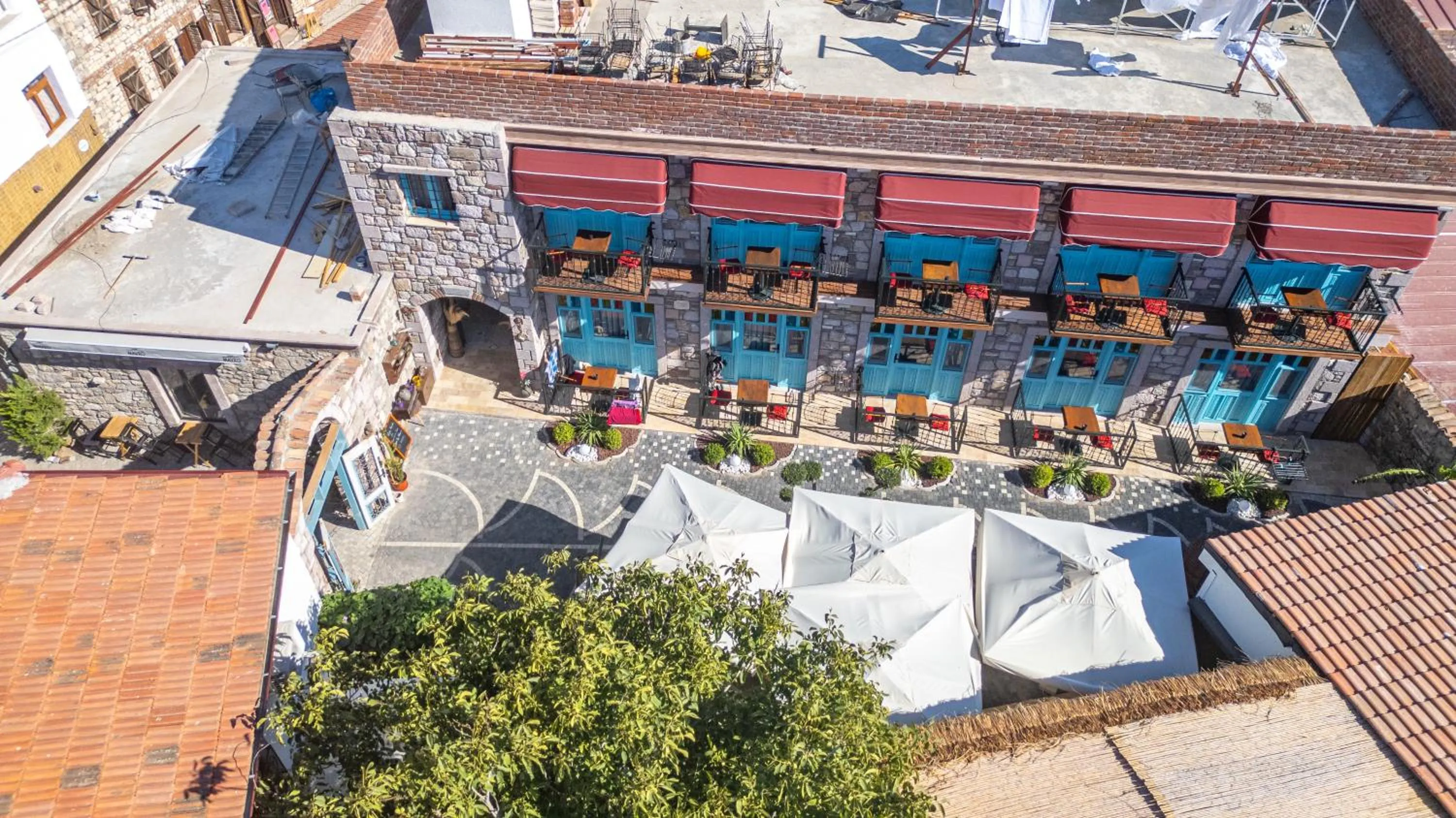 Bird's eye view in Tetka Konukevi