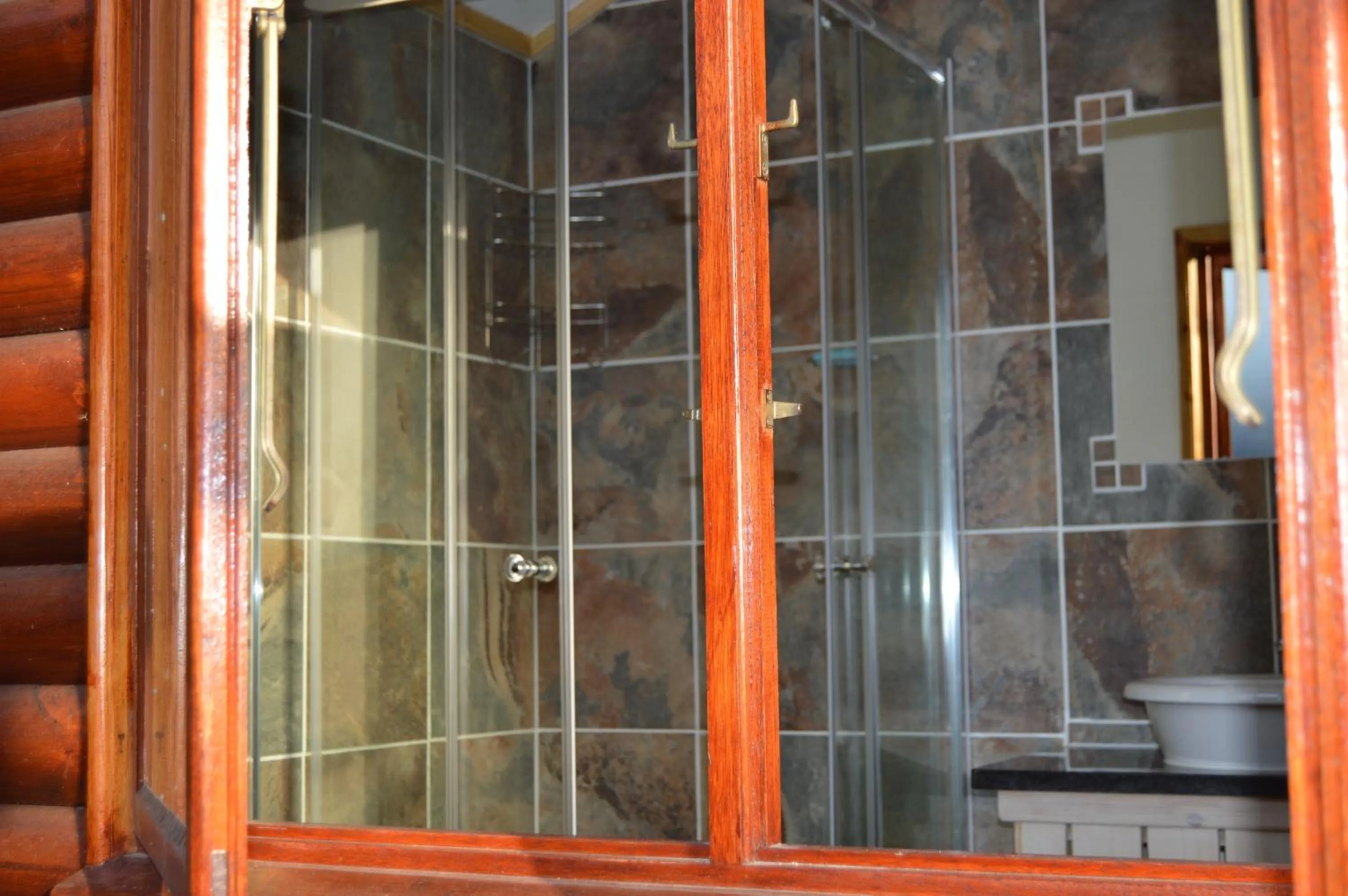 Shower in Luxury Tented Village @ Urban Glamping