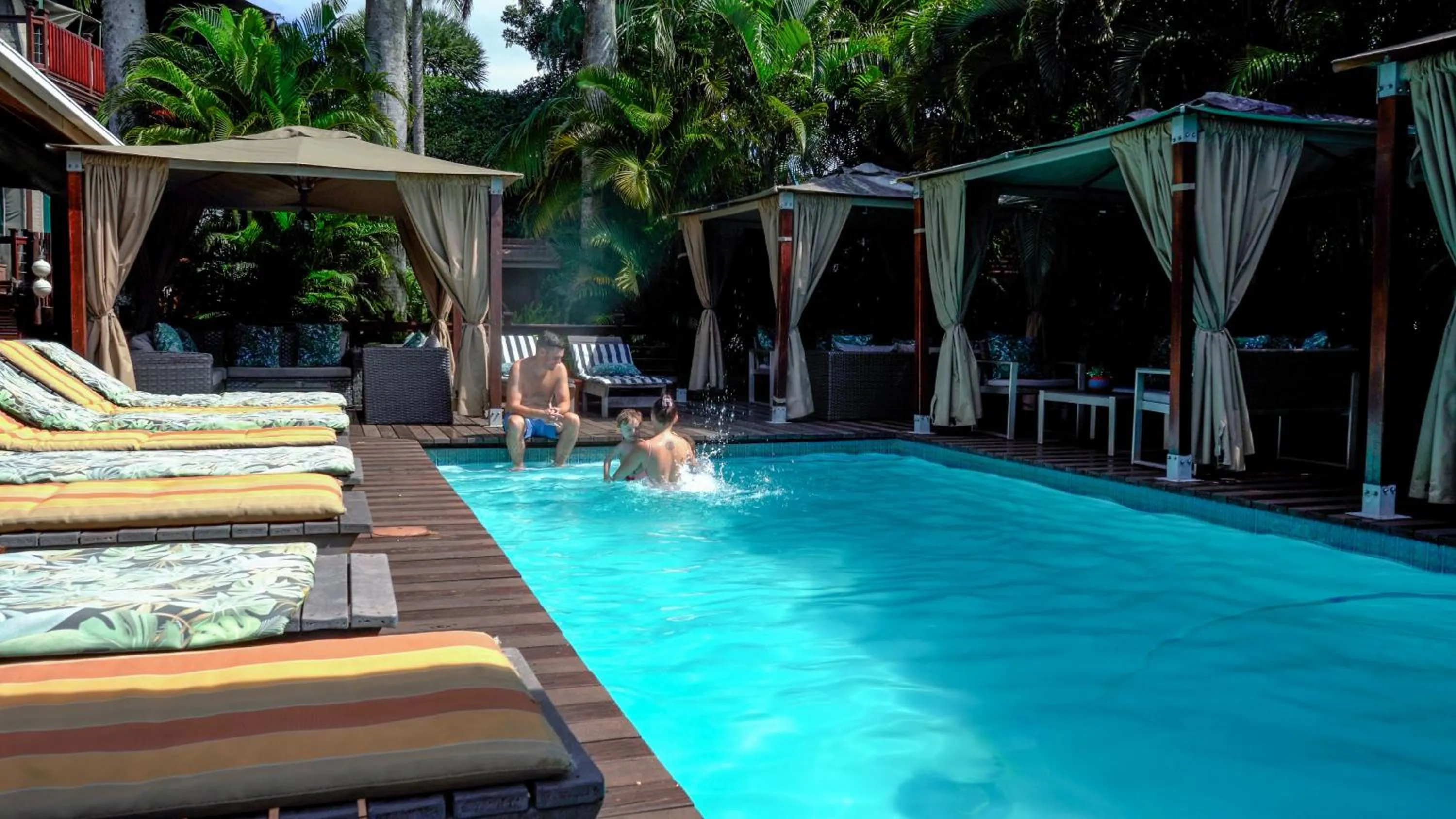 Family in Luxury Tented Village @ Urban Glamping