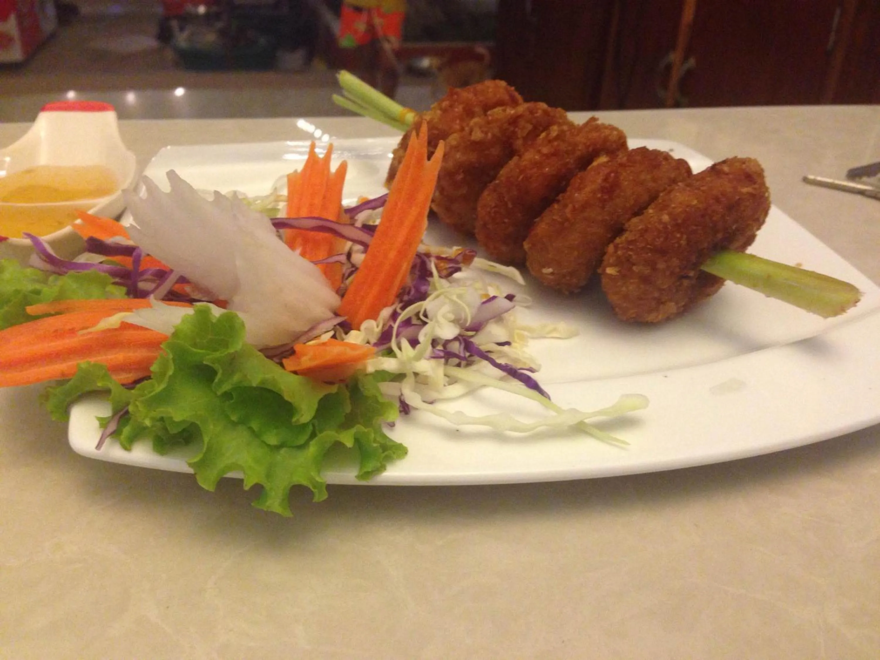 Food close-up in Bamboo @ Koh Chang
