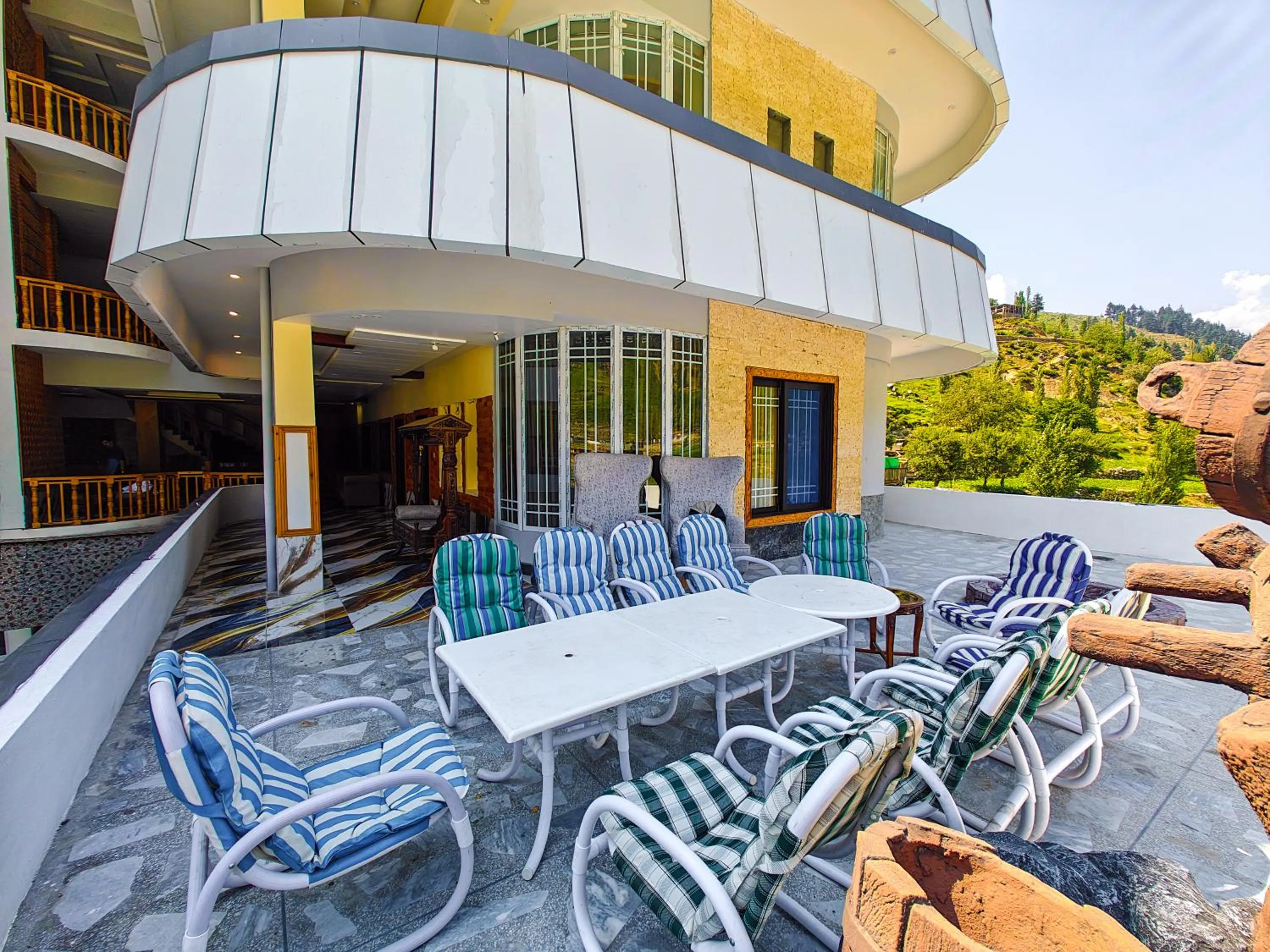 Property building in Kabirs Hotel Kalam