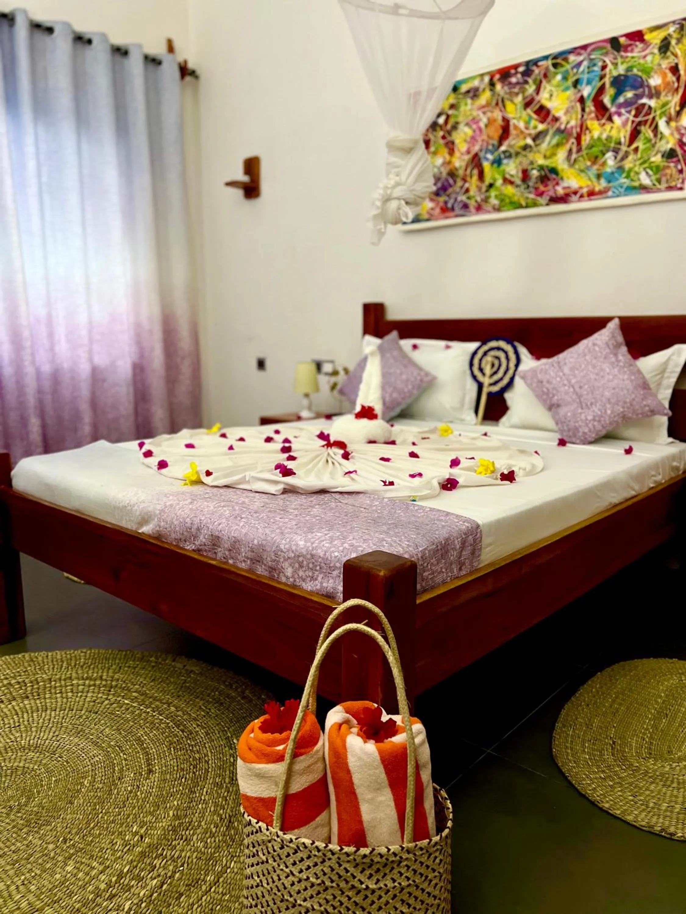 Bed in Tropical Nungwi