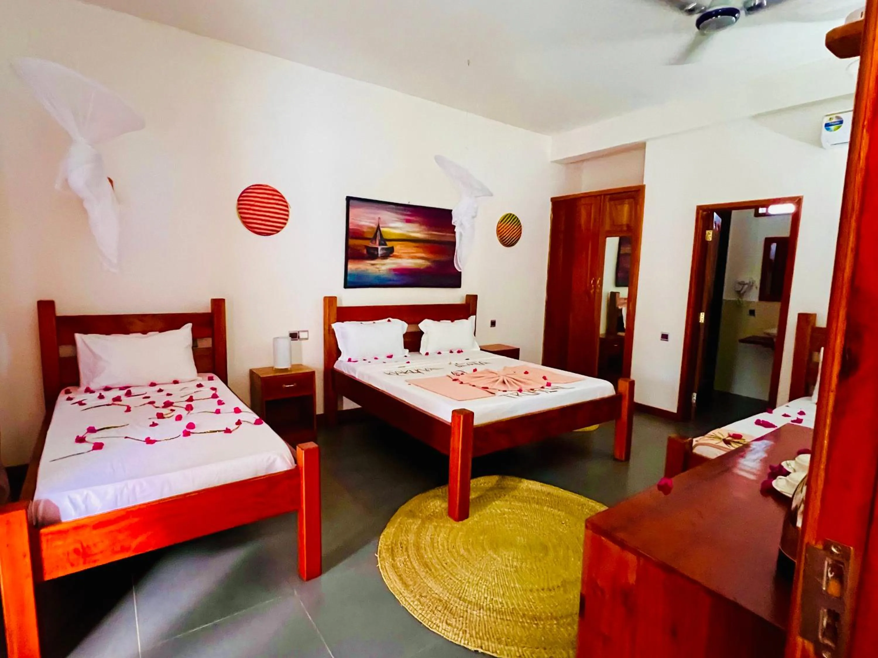 Bed in Tropical Nungwi