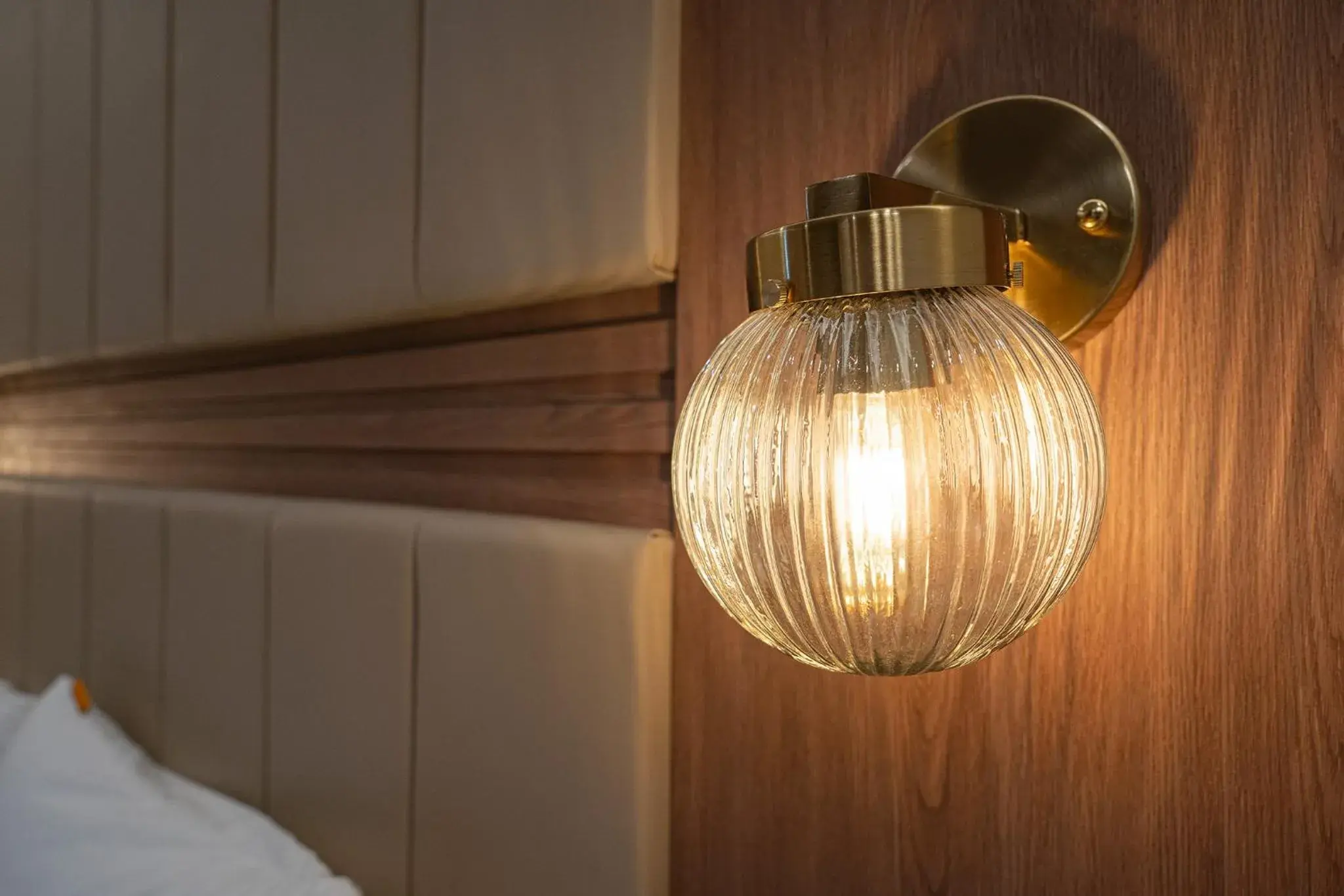 Bed in Brown Dot Hotel Sangju Bed in Brown Dot Hotel Sangju