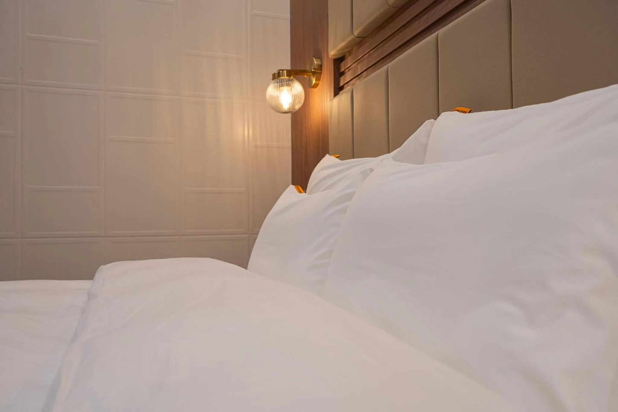 Bed in Brown Dot Hotel Sangju