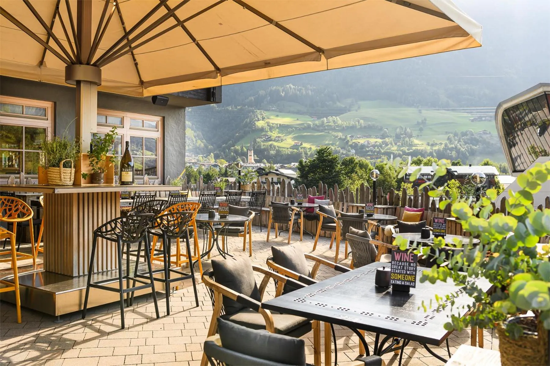 Restaurant/places to eat in B&B Berglift direkt an der Talstation