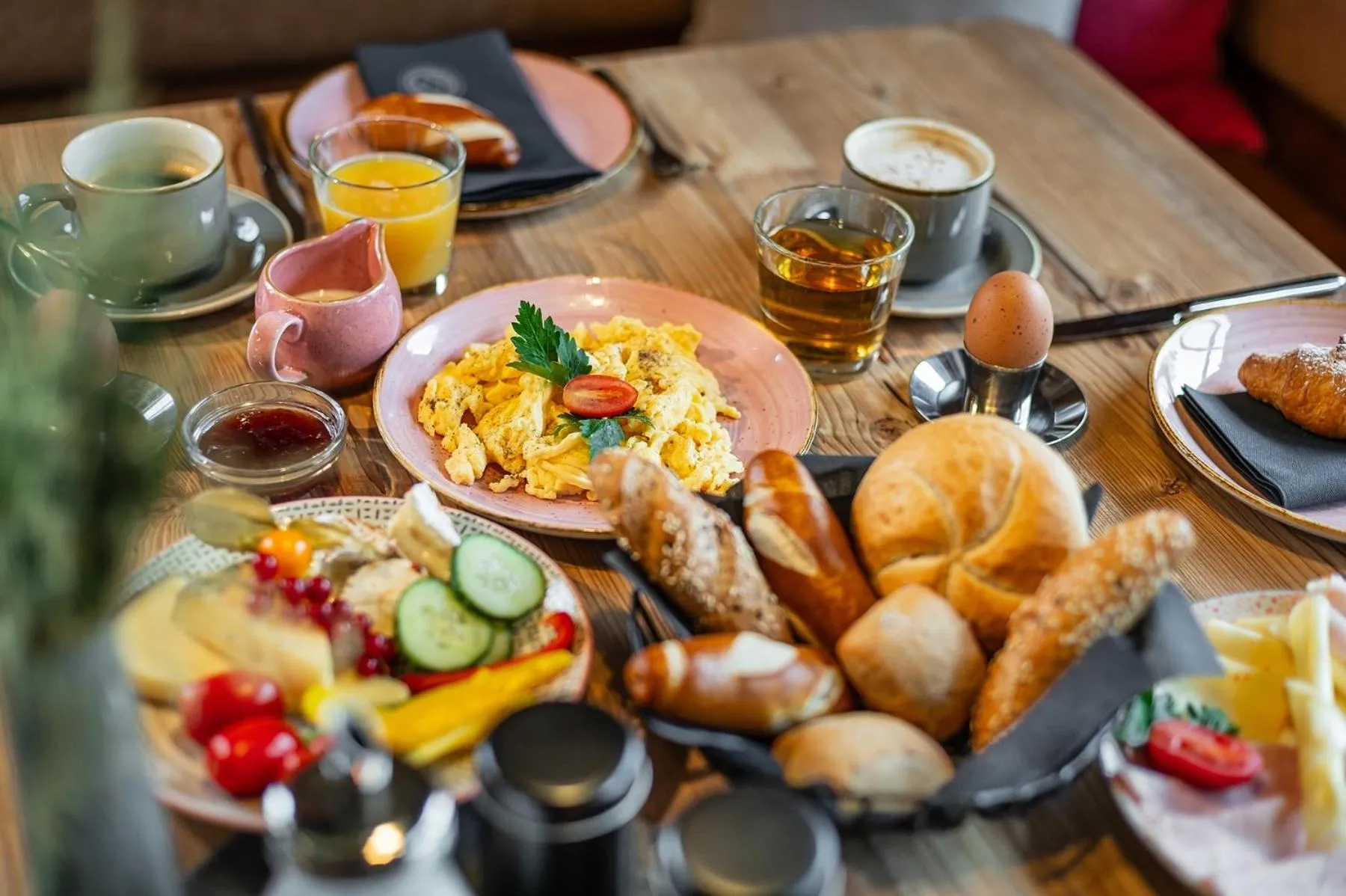 Food and drinks in B&B Berglift direkt an der Talstation