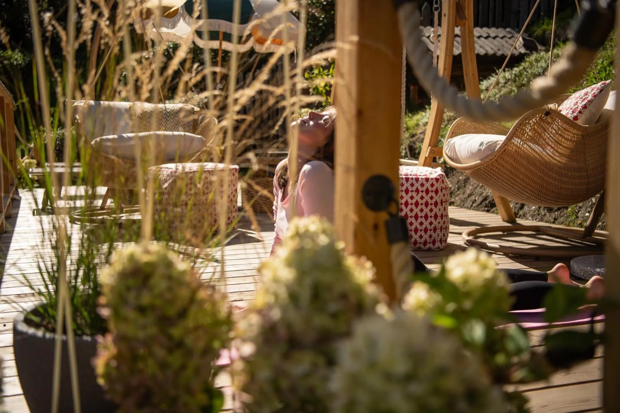 Garden in B&B Berglift direkt an der Talstation