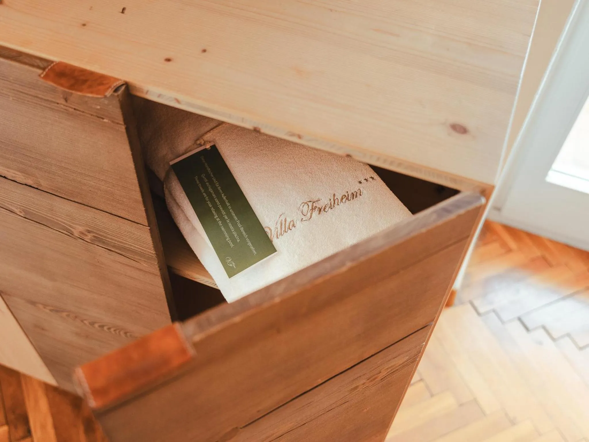 safe in Hotel Villa Freiheim