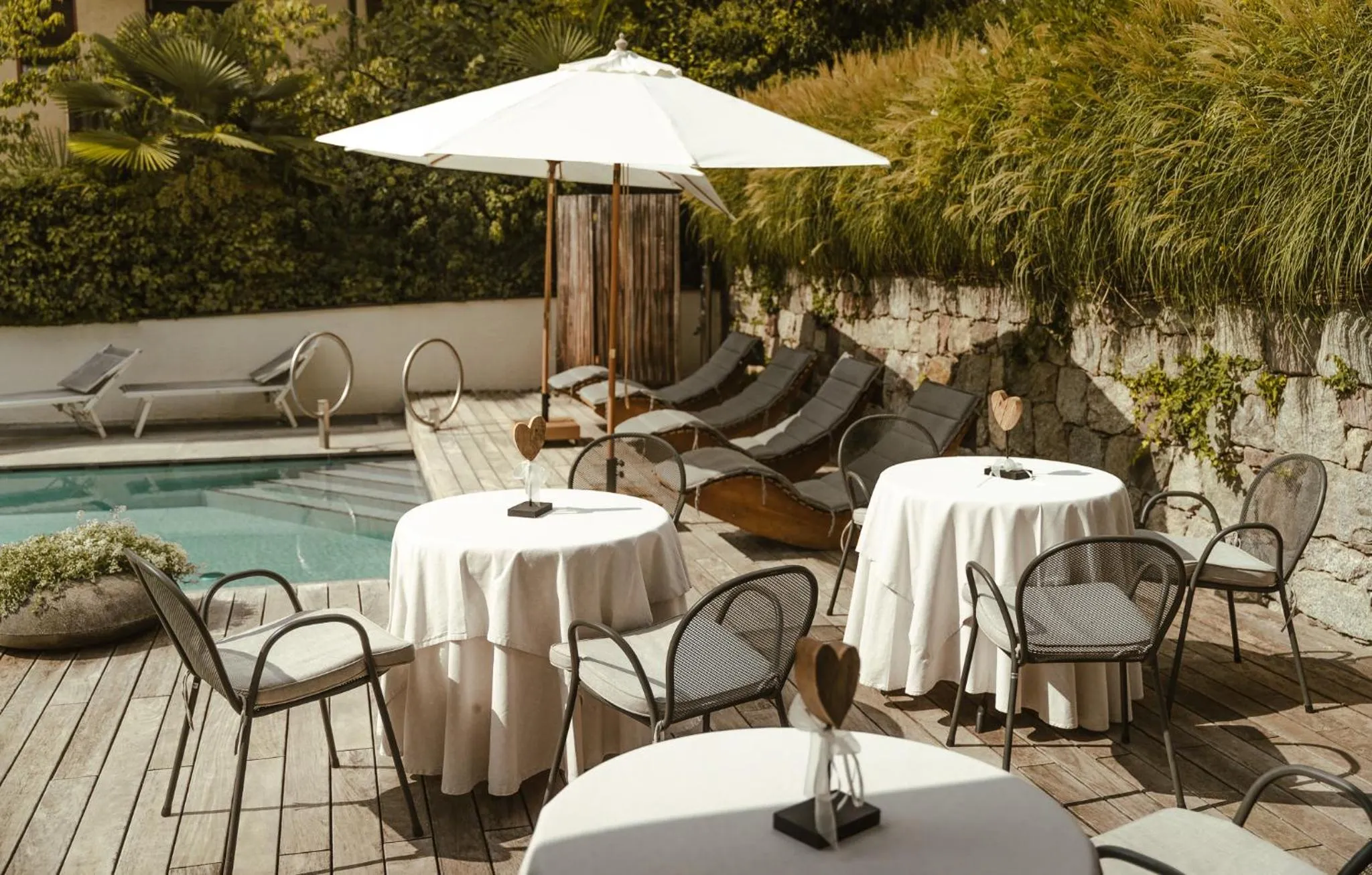 Garden in Hotel Villa Freiheim